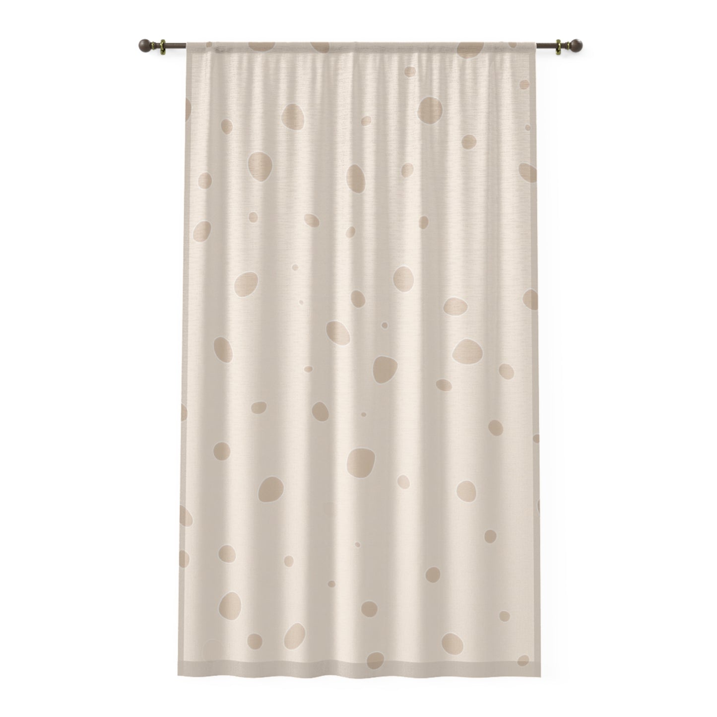 Sandstone Sprinkles Nursery Curtains