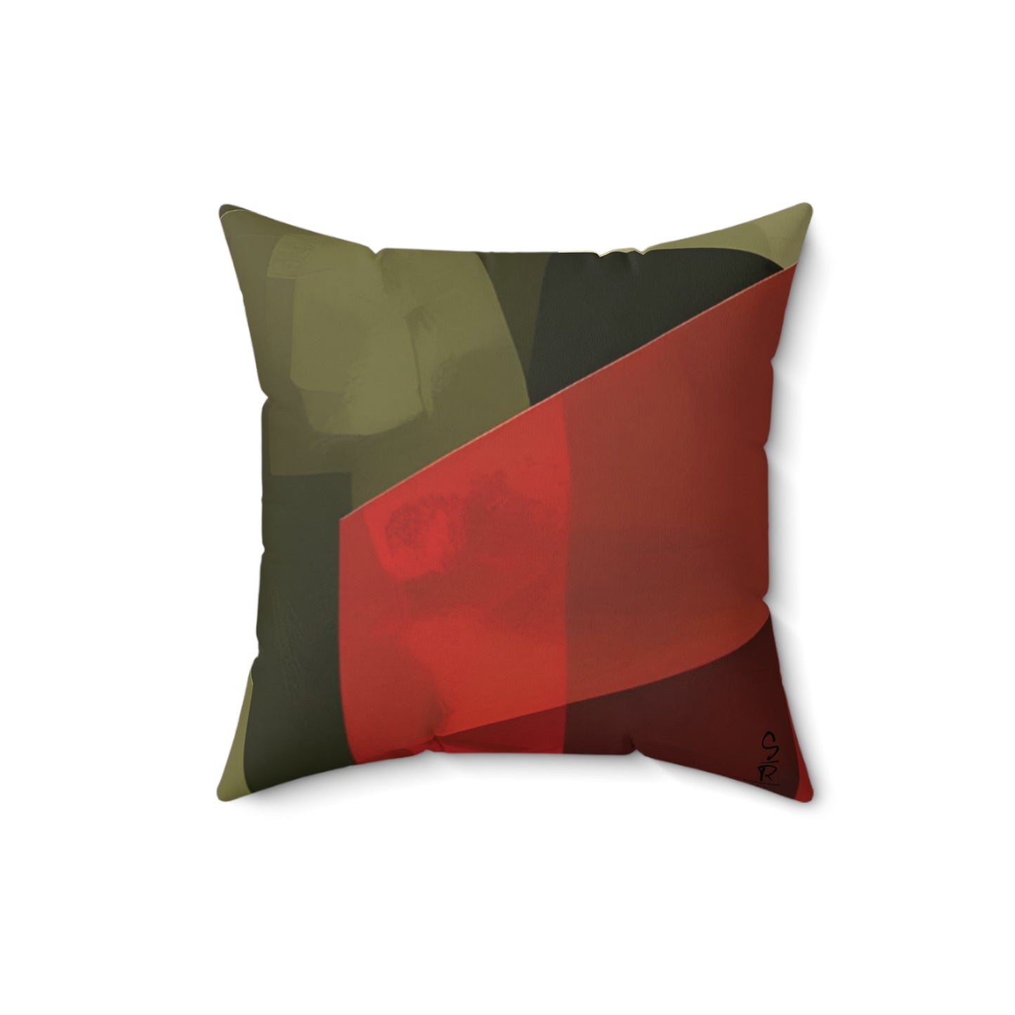 Urban Warrior: Armor & Atmosphere Throw Pillow