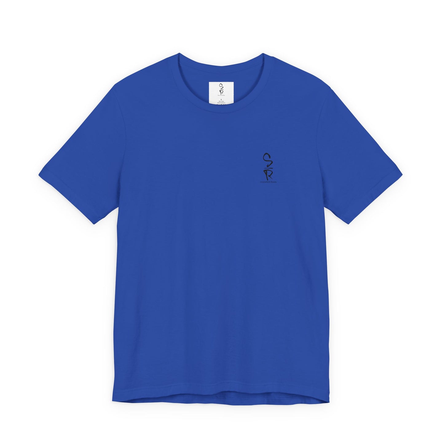 "Scattered Roses" Embroidered Logo Unisex Tee