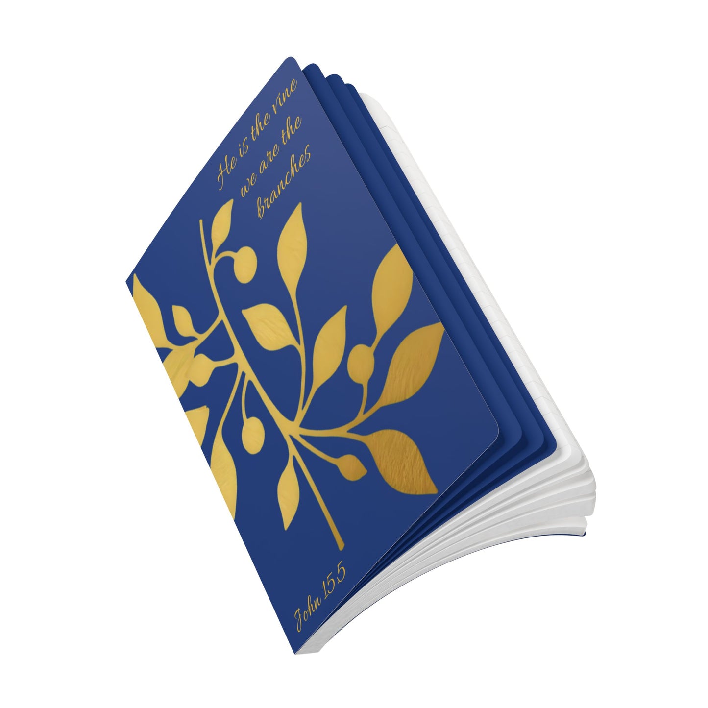 The Vine & The Branches – John 15:5 Journal (Royal Blue)