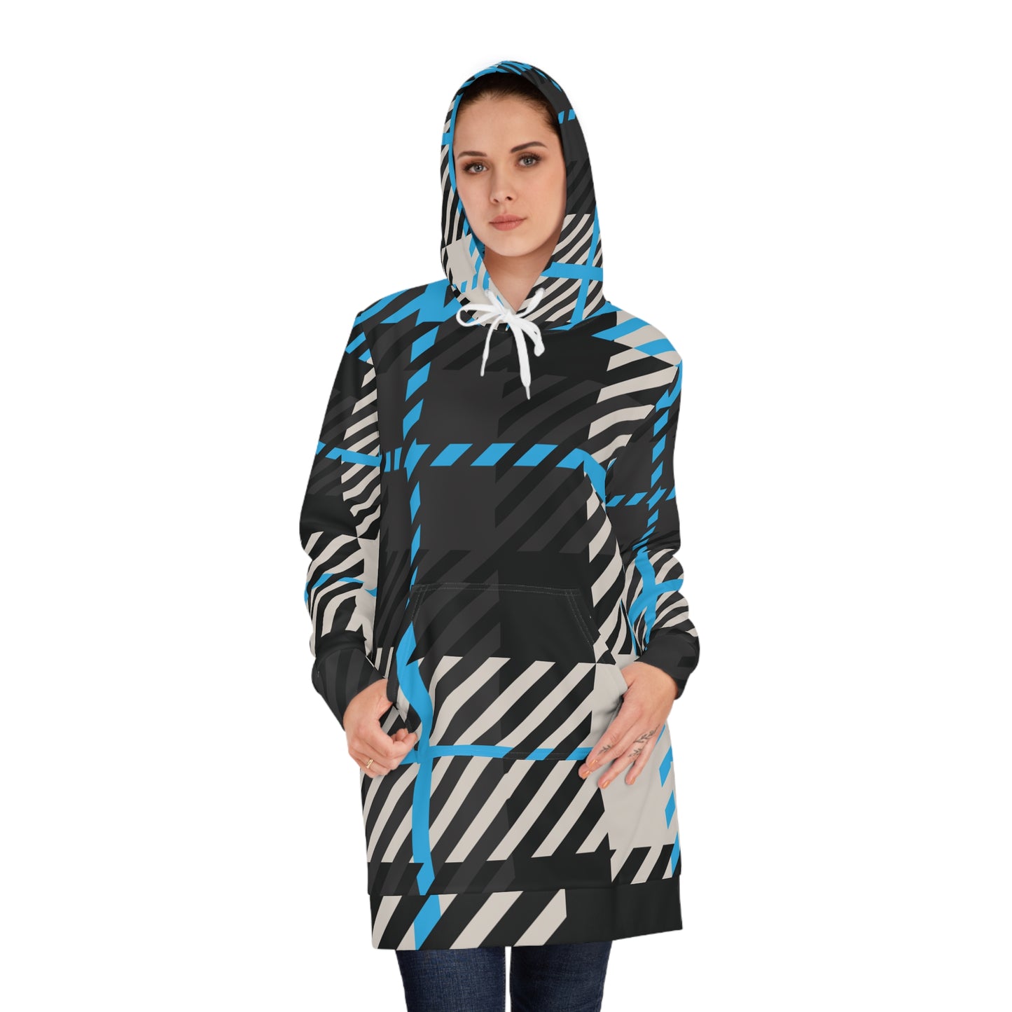 Frozen Echo Hoodie Dress – Women’s Luxe Faithwear