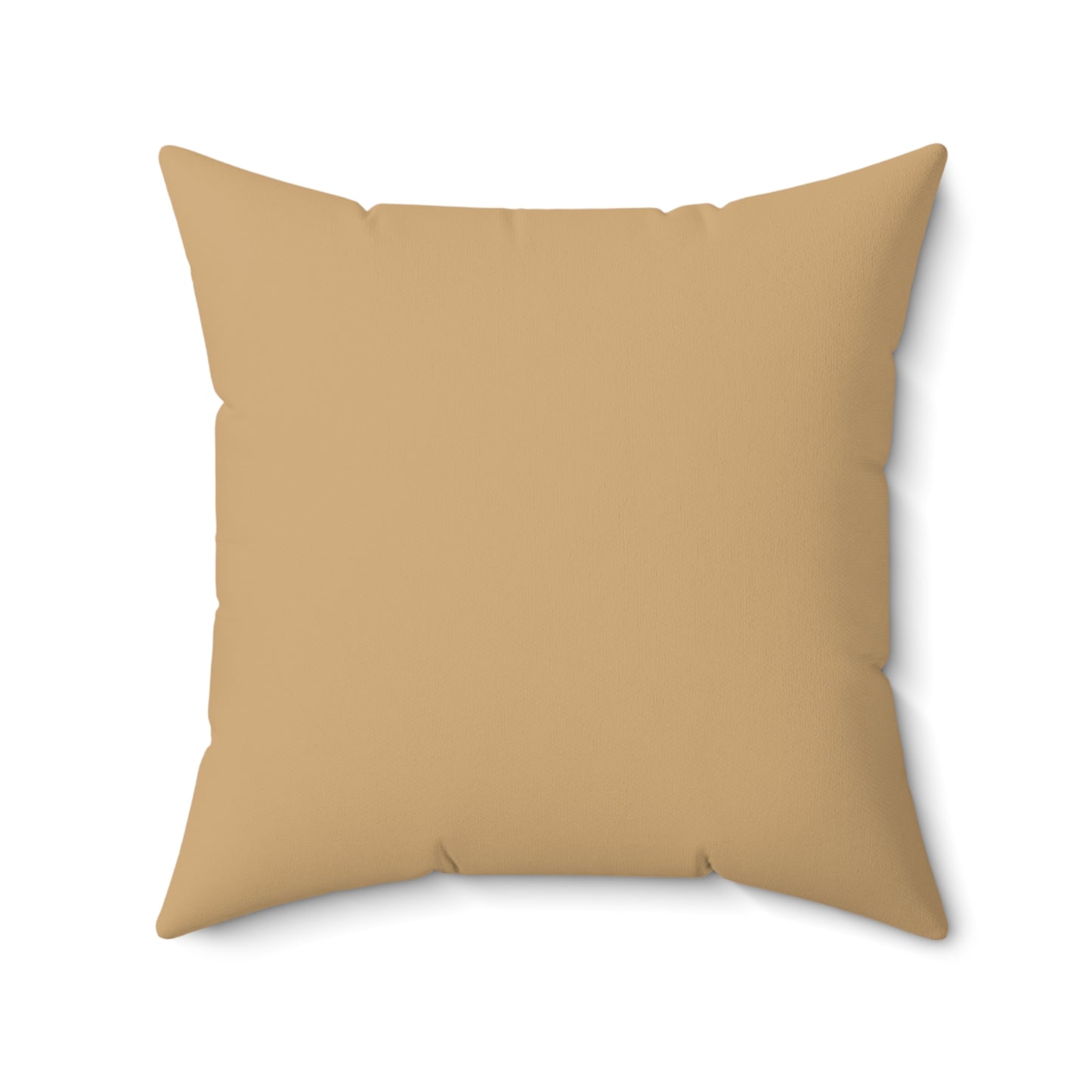 Natural Deco: Brushed Gold Throw Pillow