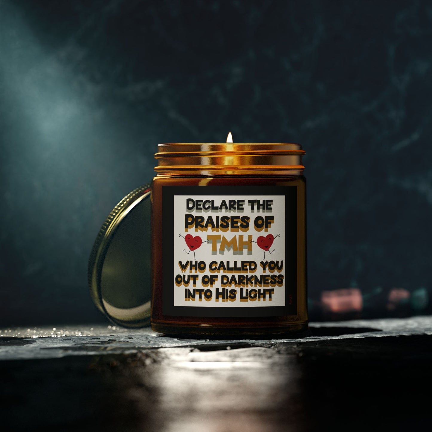 Into His Light – Scripture-Inspired Scented Candle