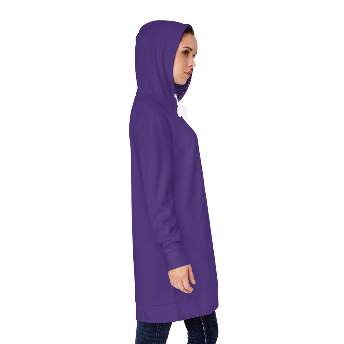 Royal Priesthood – Deep Purple Hoodie Dress