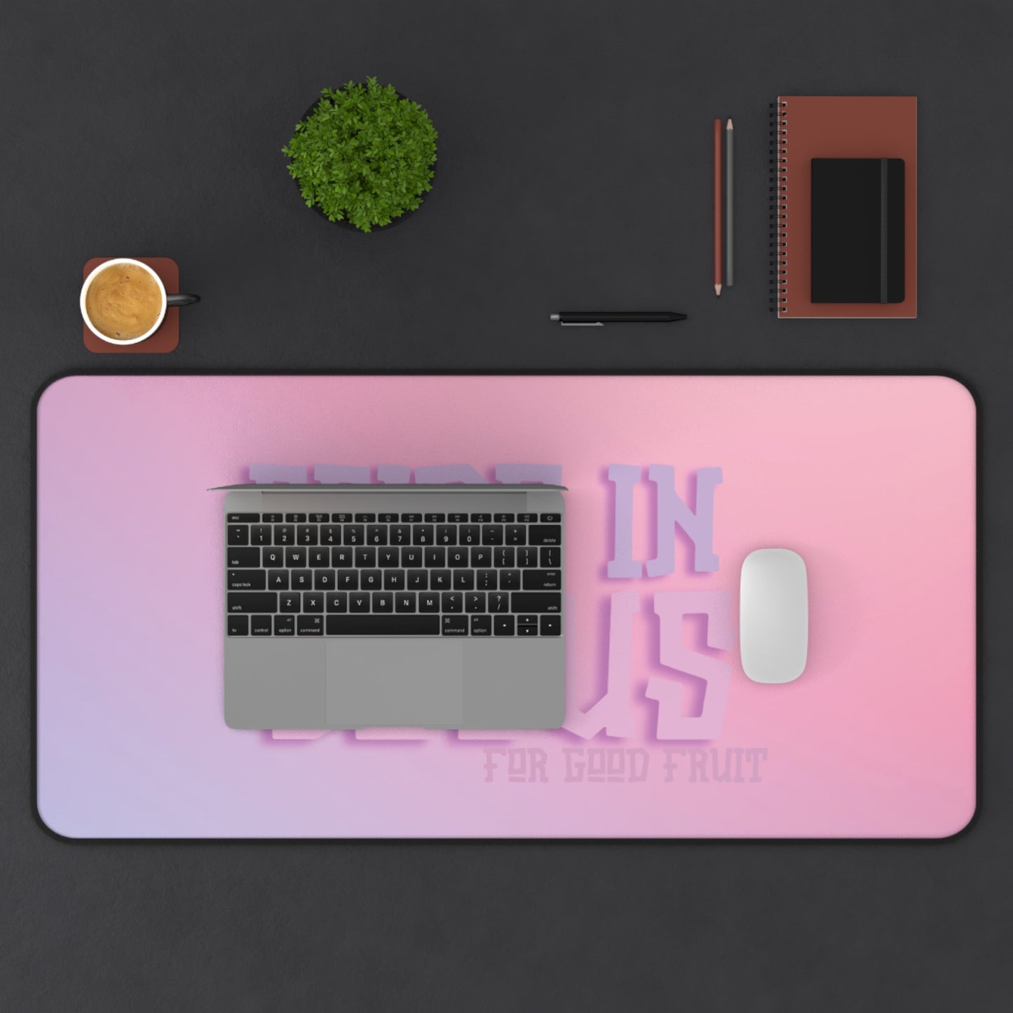 "Abide in Jesus" Desk Mat – For Good Fruit