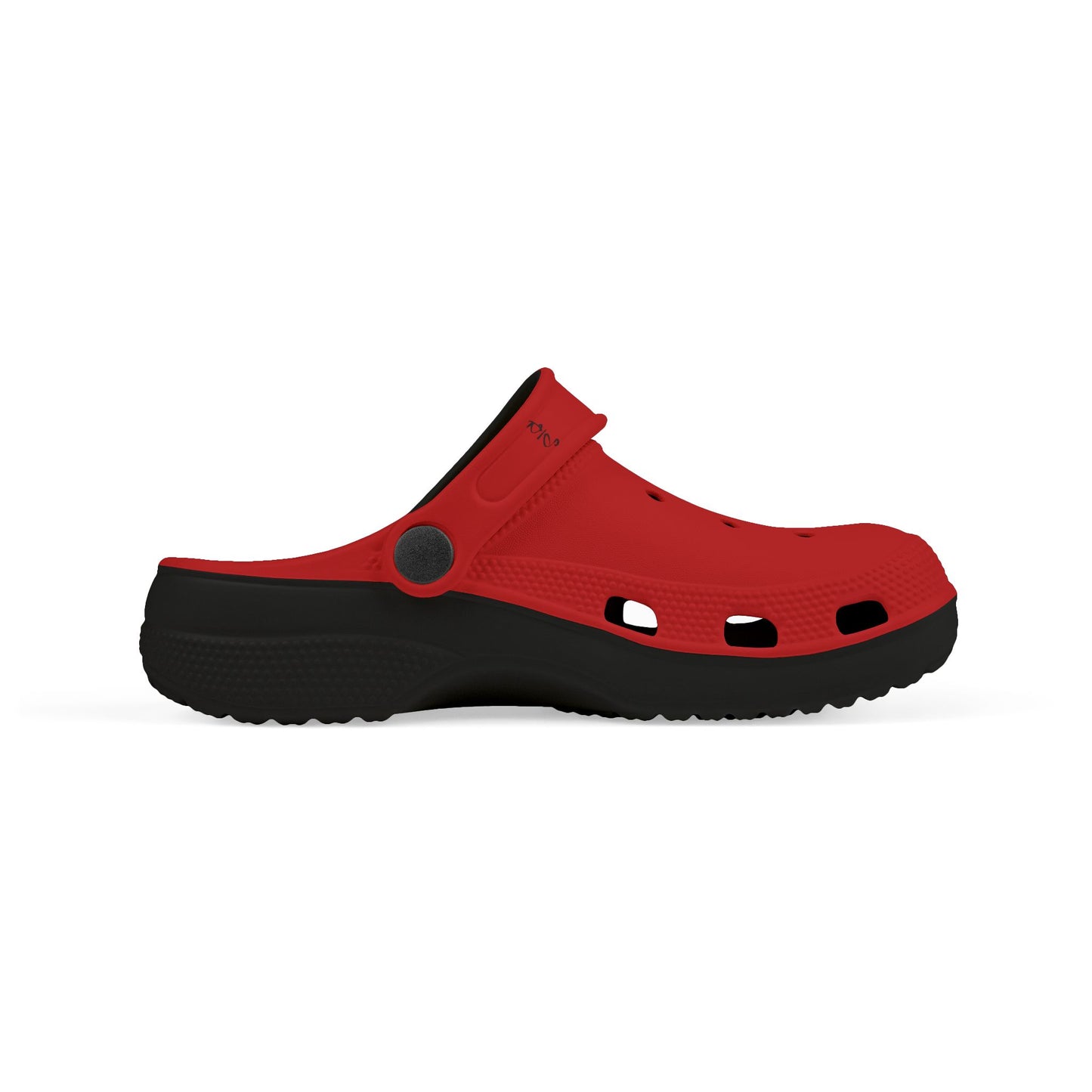 Fearless Fire Kids’ Foam Clogs – Bold Red