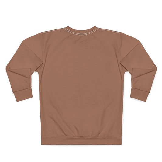 Faithful Tartan Solid Sweatshirt – Mocha Mousse | Whispers of Winter Collection