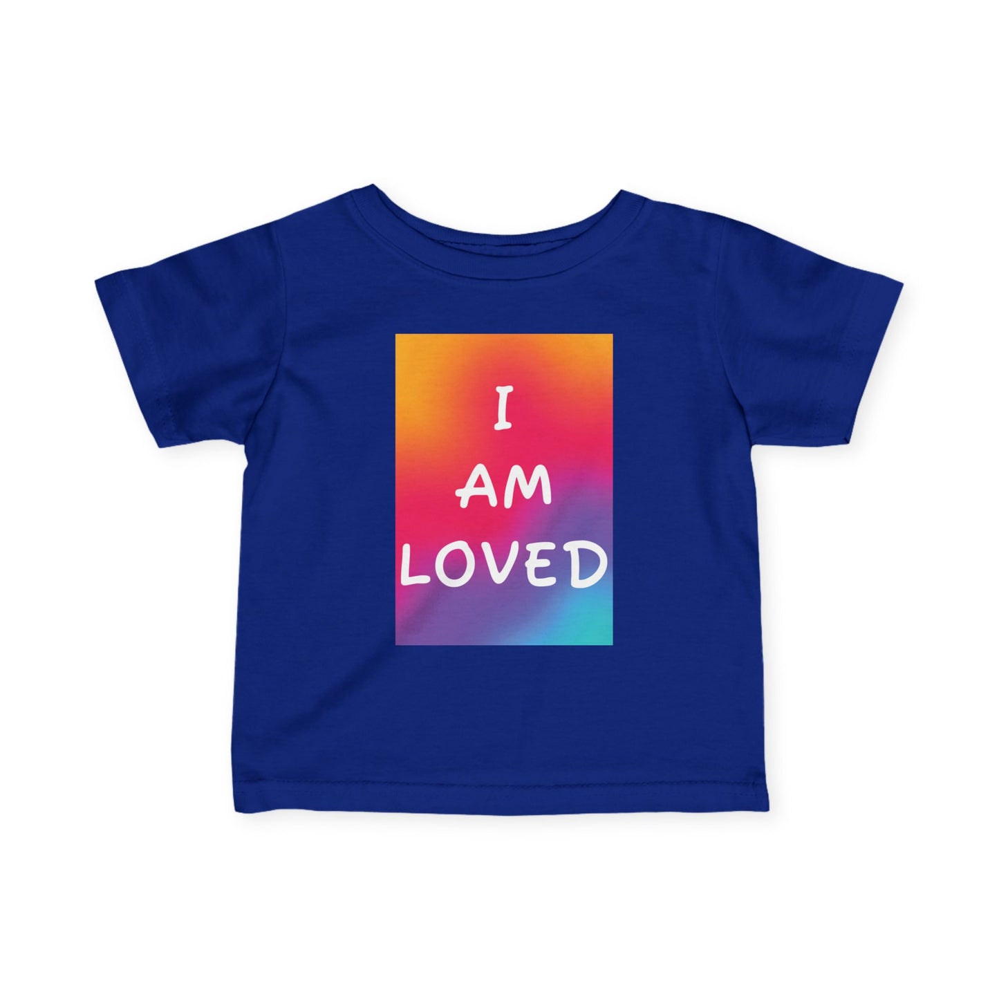 "I Am Loved" Baby Tee – Agape Affirmation