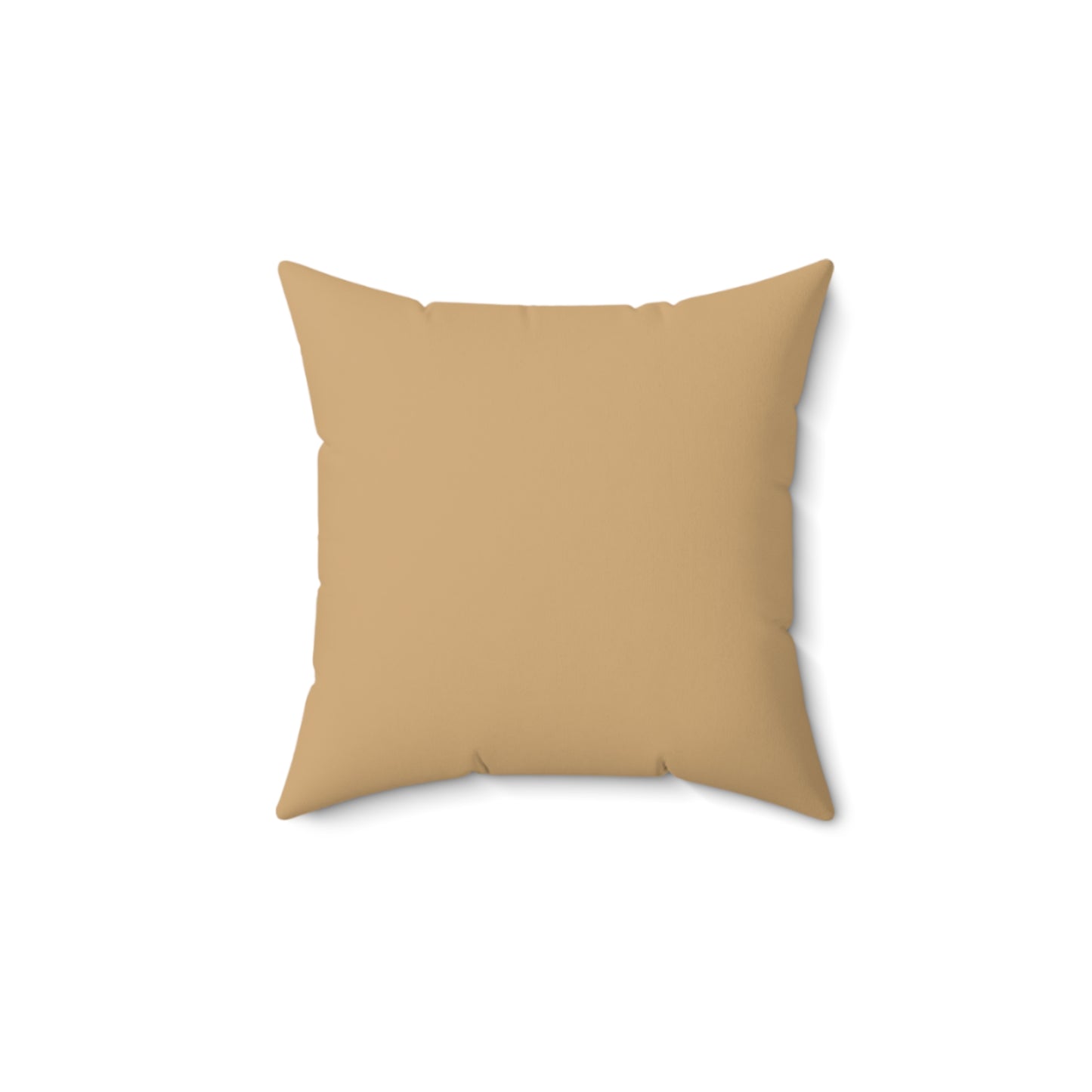 Natural Deco: Brushed Gold Throw Pillow