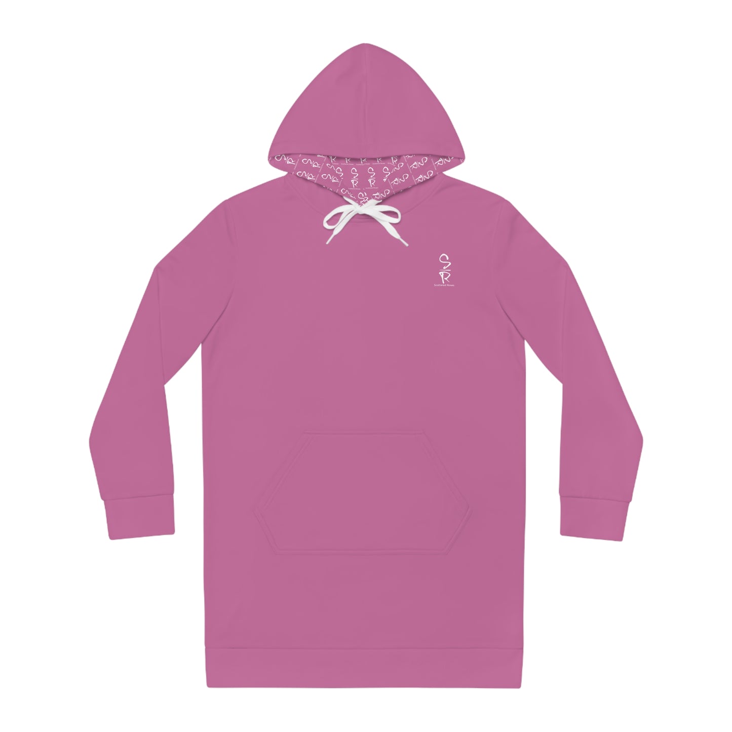 Beloved & Bold – Rose Quartz Hoodie Dress