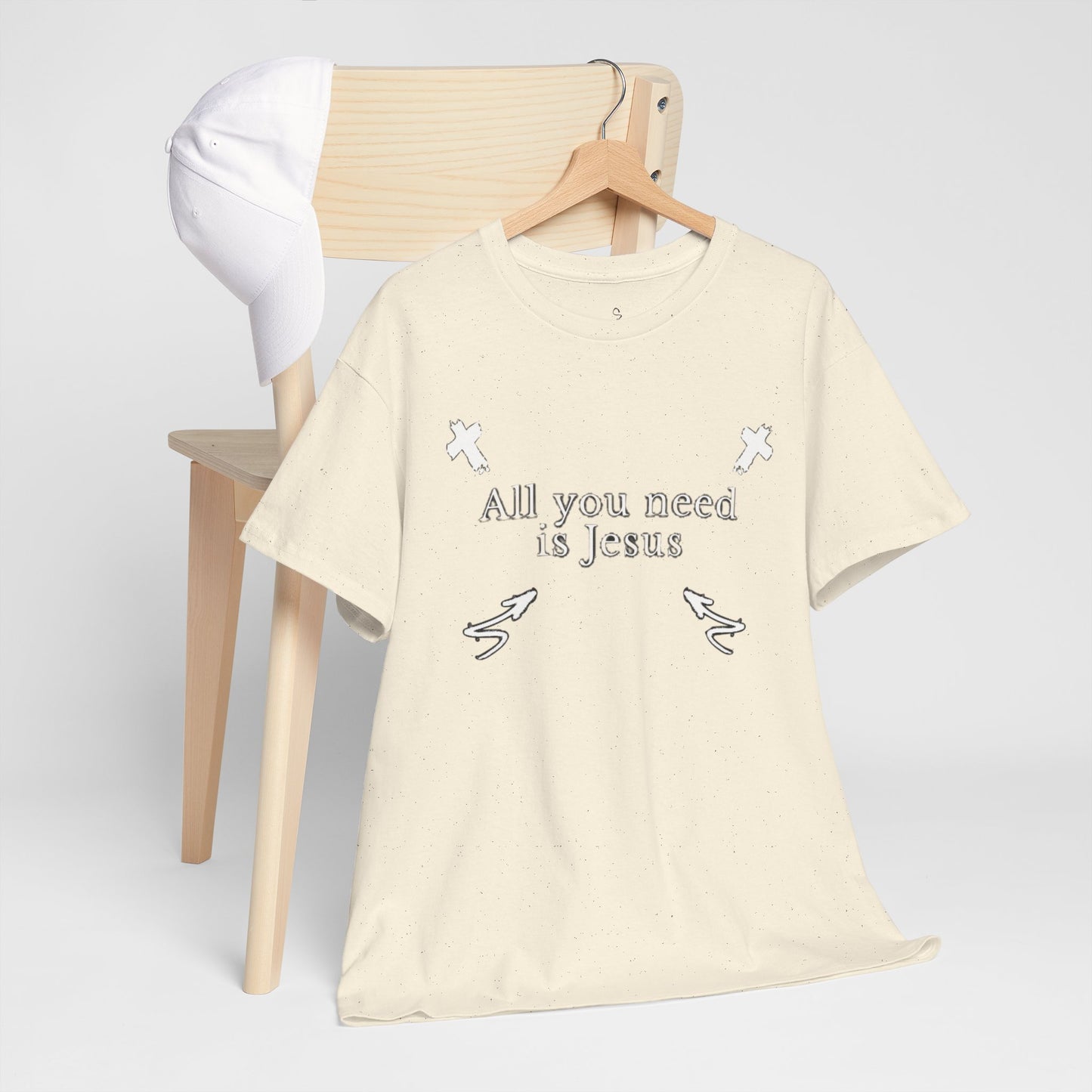 All You Need Is Jesus Tee – Simple. True. Eternal.