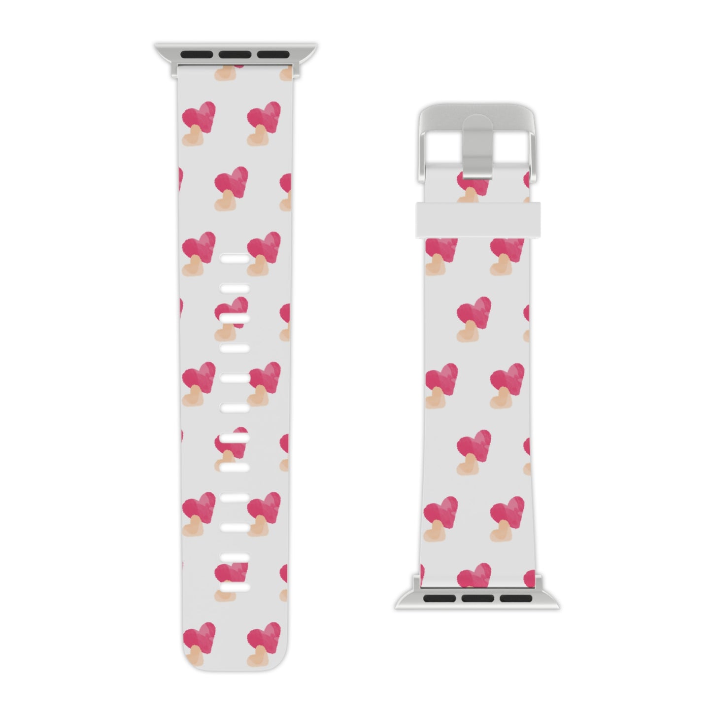 Hearts in Motion – Blush Smartwatch Band for Apple Watch