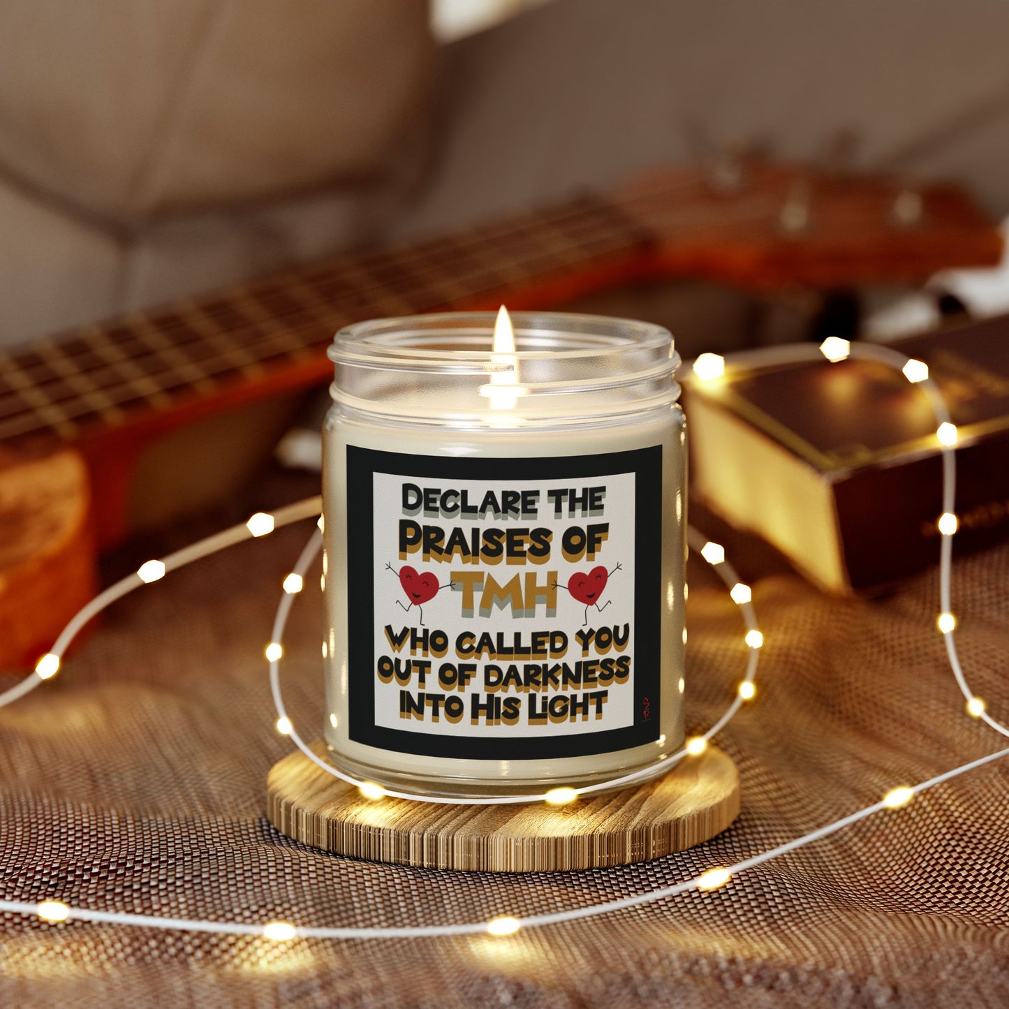 Into His Light – Scripture-Inspired Scented Candle