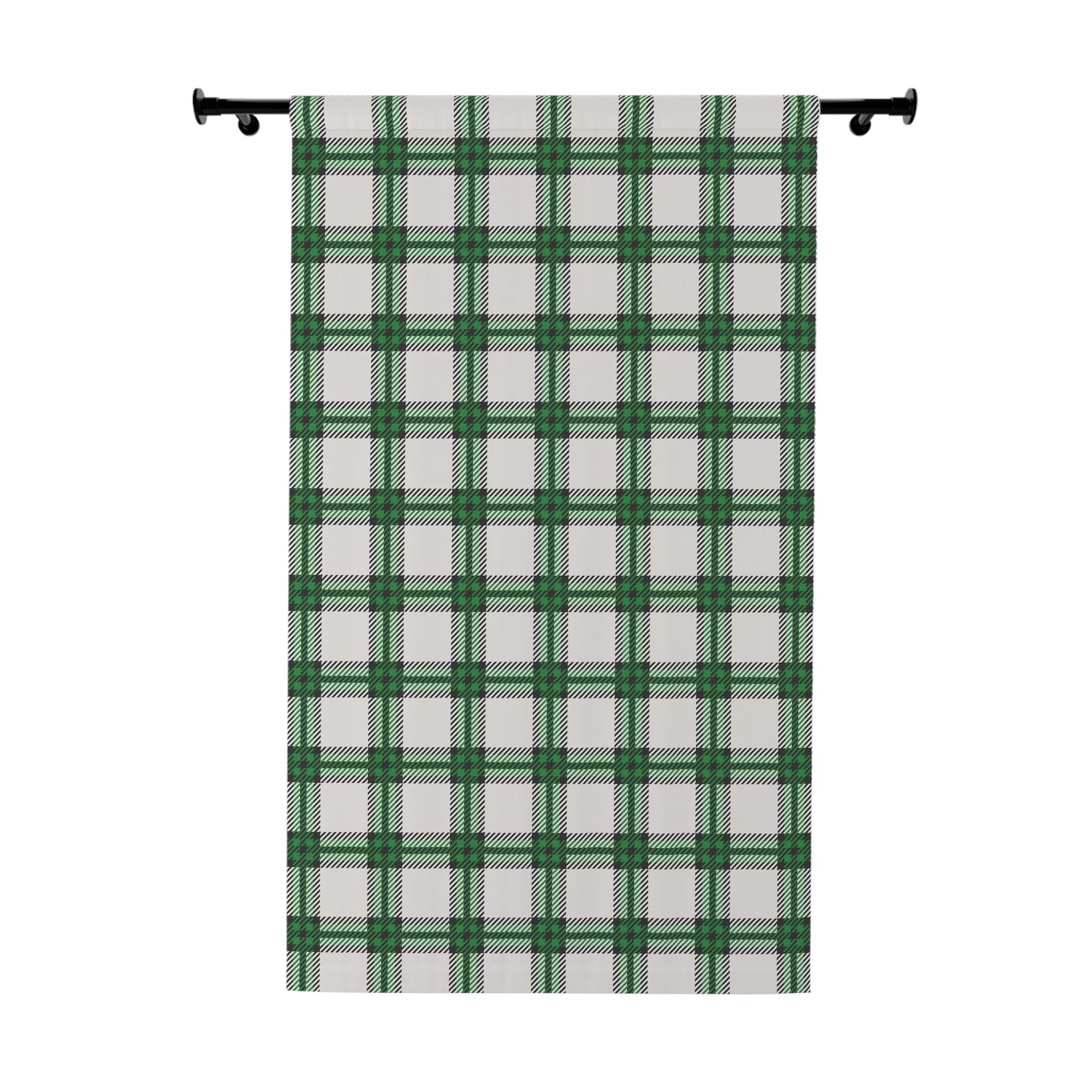 Shadow Glen Blackout Curtain – Frozen Tartan FW25