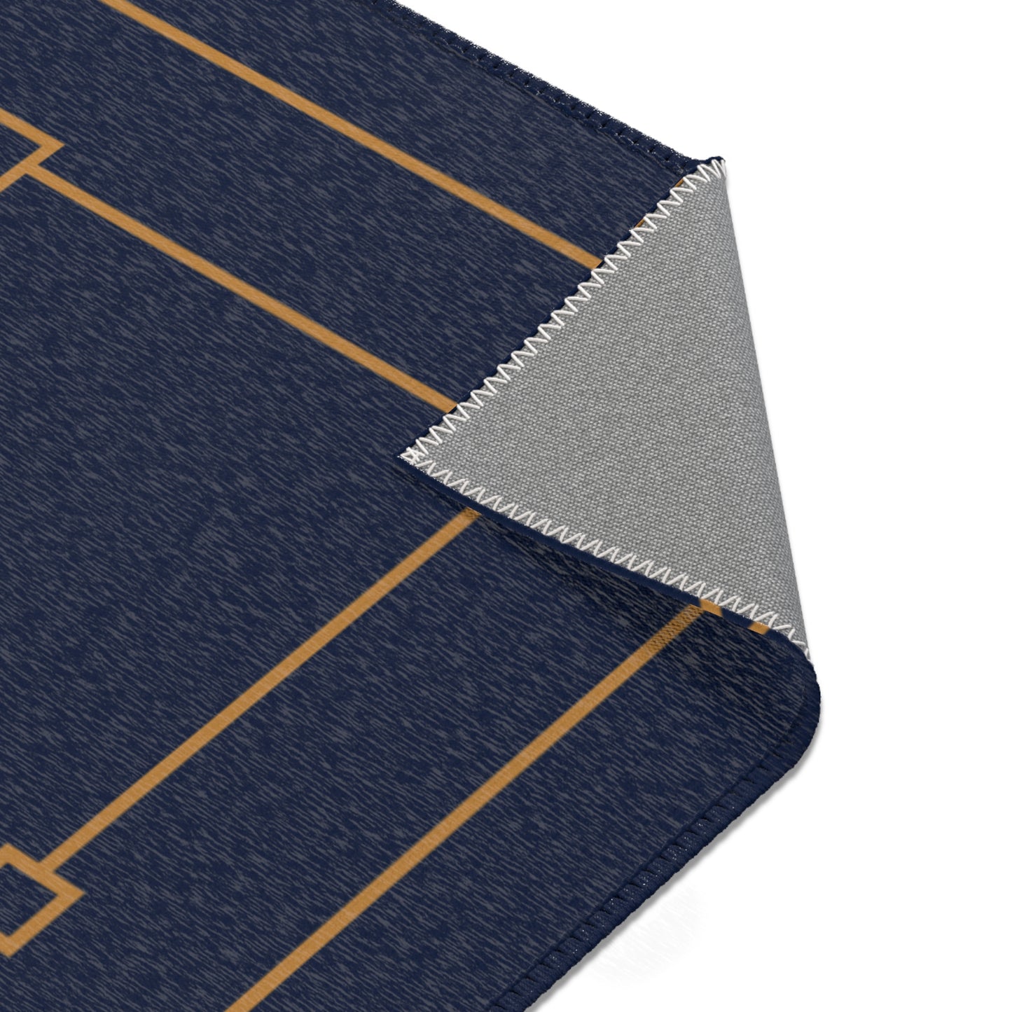 Midnight Luxe: Divine Order Border Rug
