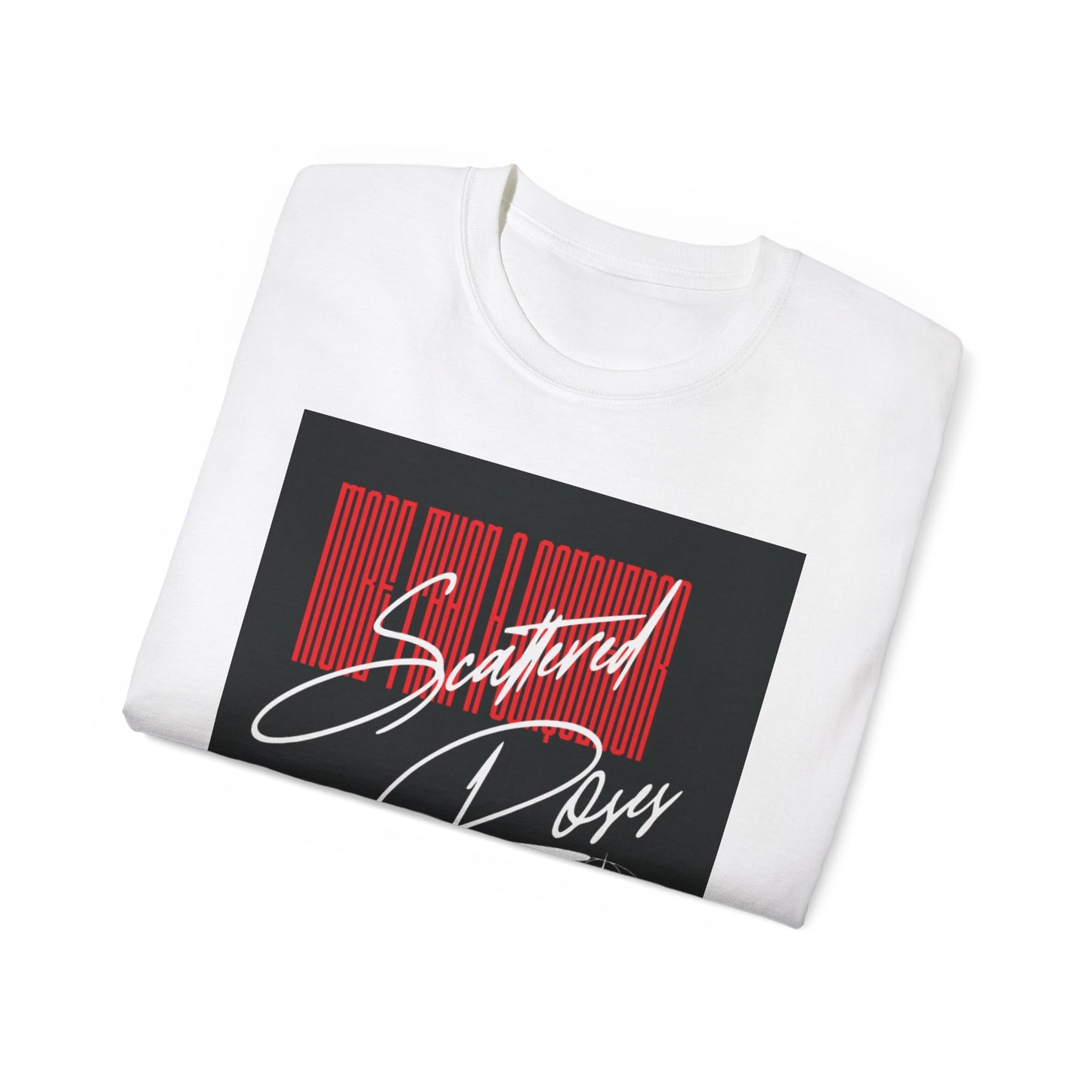 "More Than a Conqueror" Scattered Roses Tee