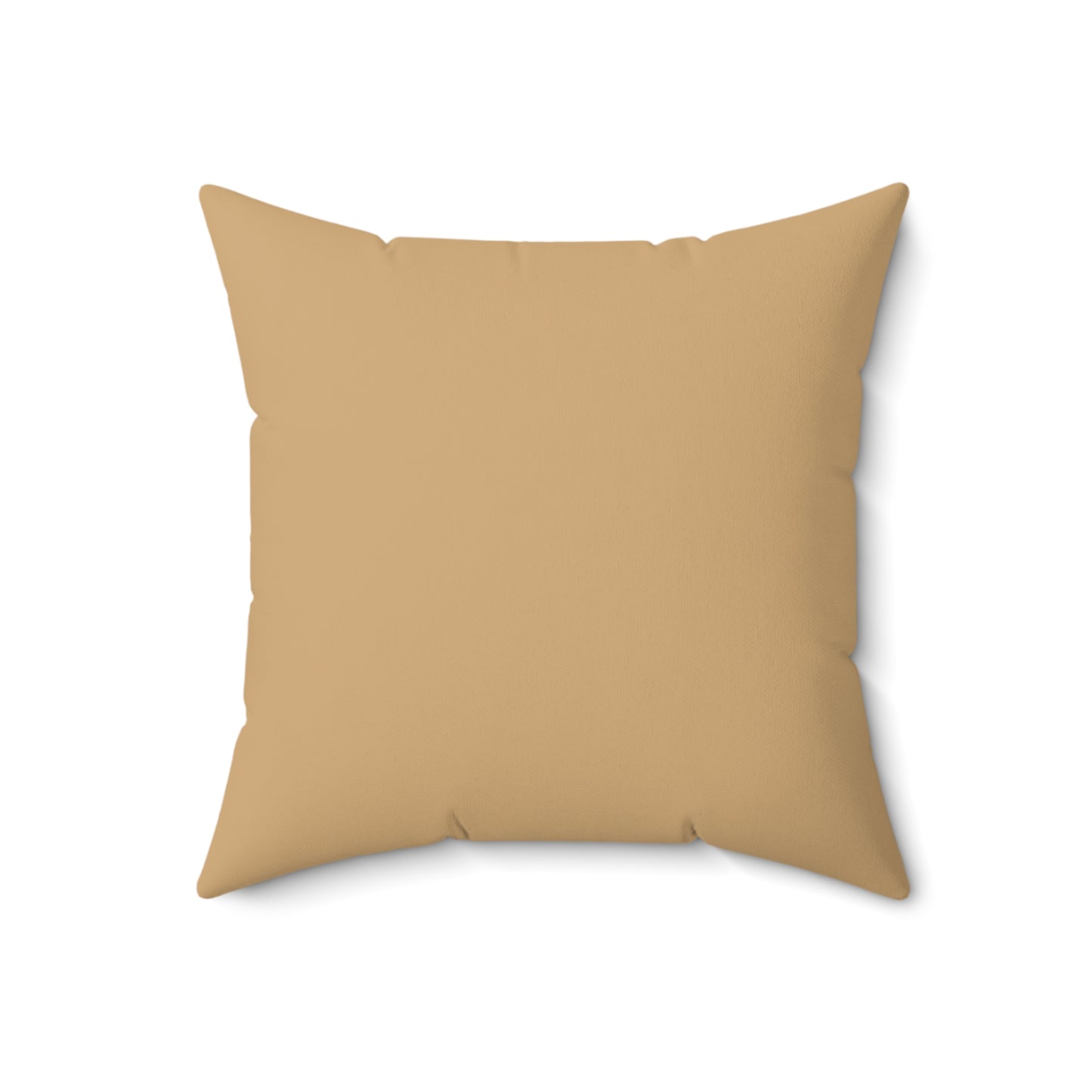 Natural Deco: Brushed Gold Throw Pillow