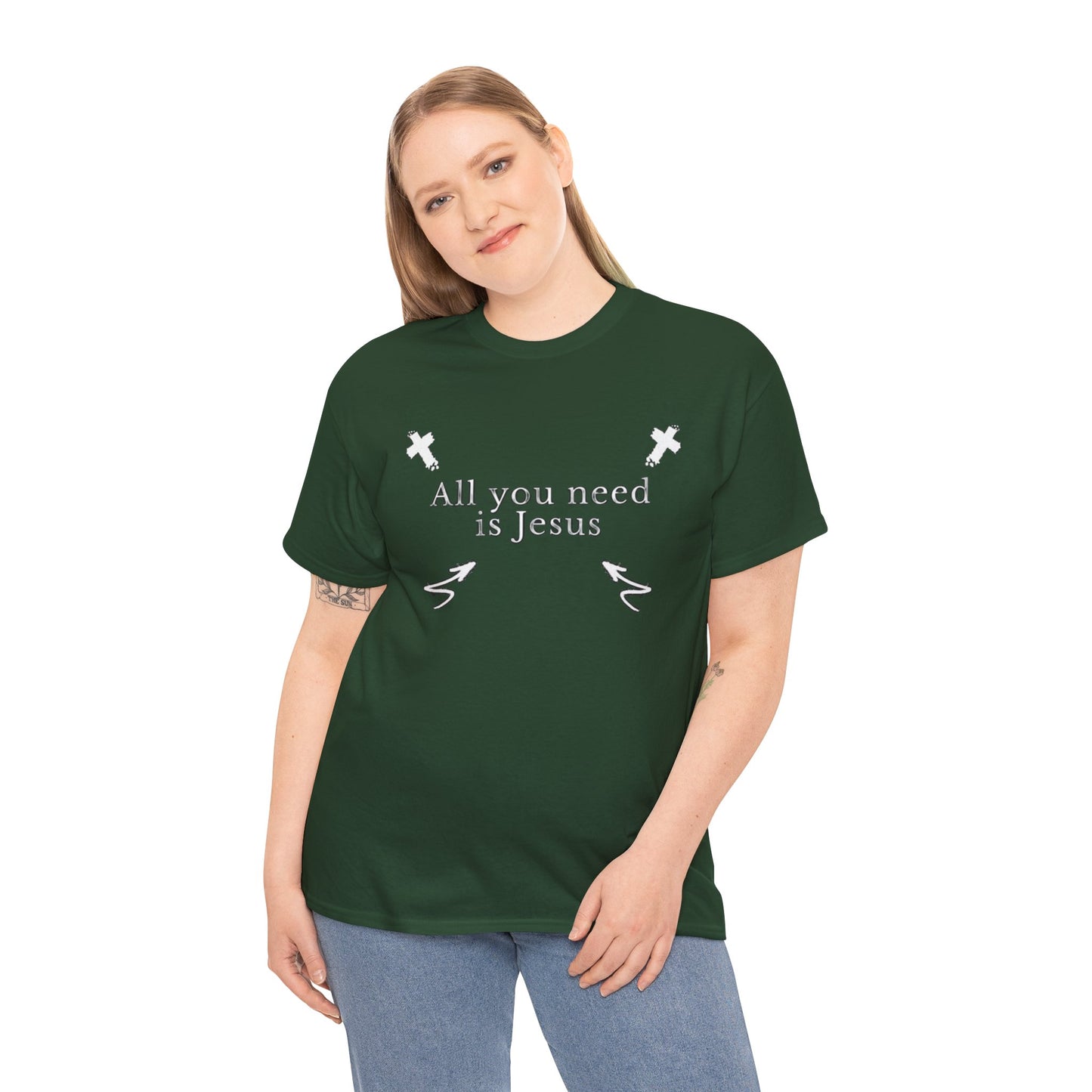 All You Need Is Jesus Tee – Simple. True. Eternal.