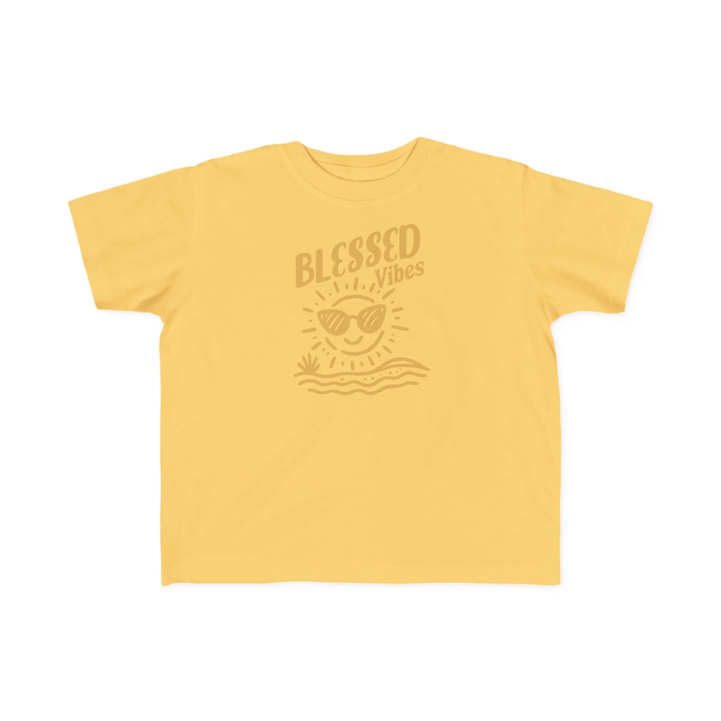 Blessed Vibes Baby Tee – Sunshine & Smiles Edition