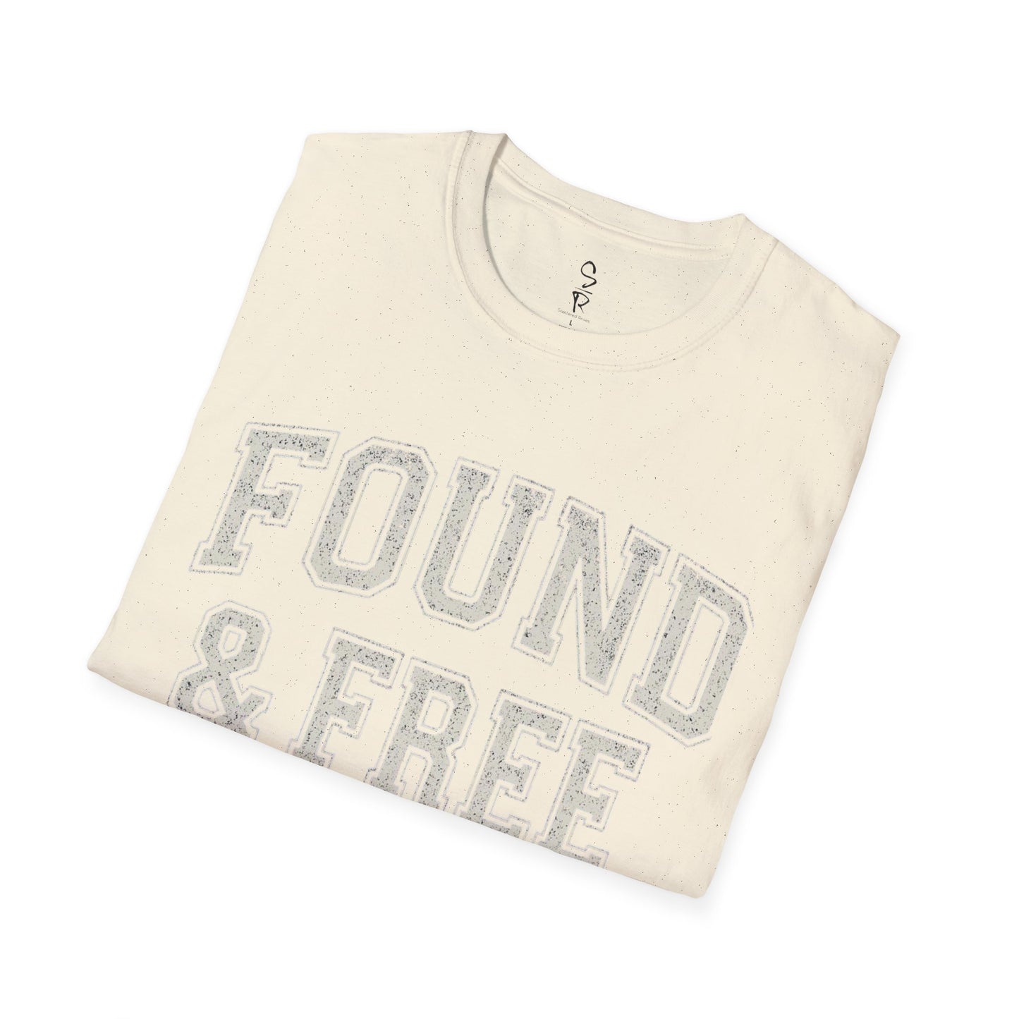 Found & Free Vintage Collegiate Tee – EST. 33 A.D. | Men’s Faith Streetwear