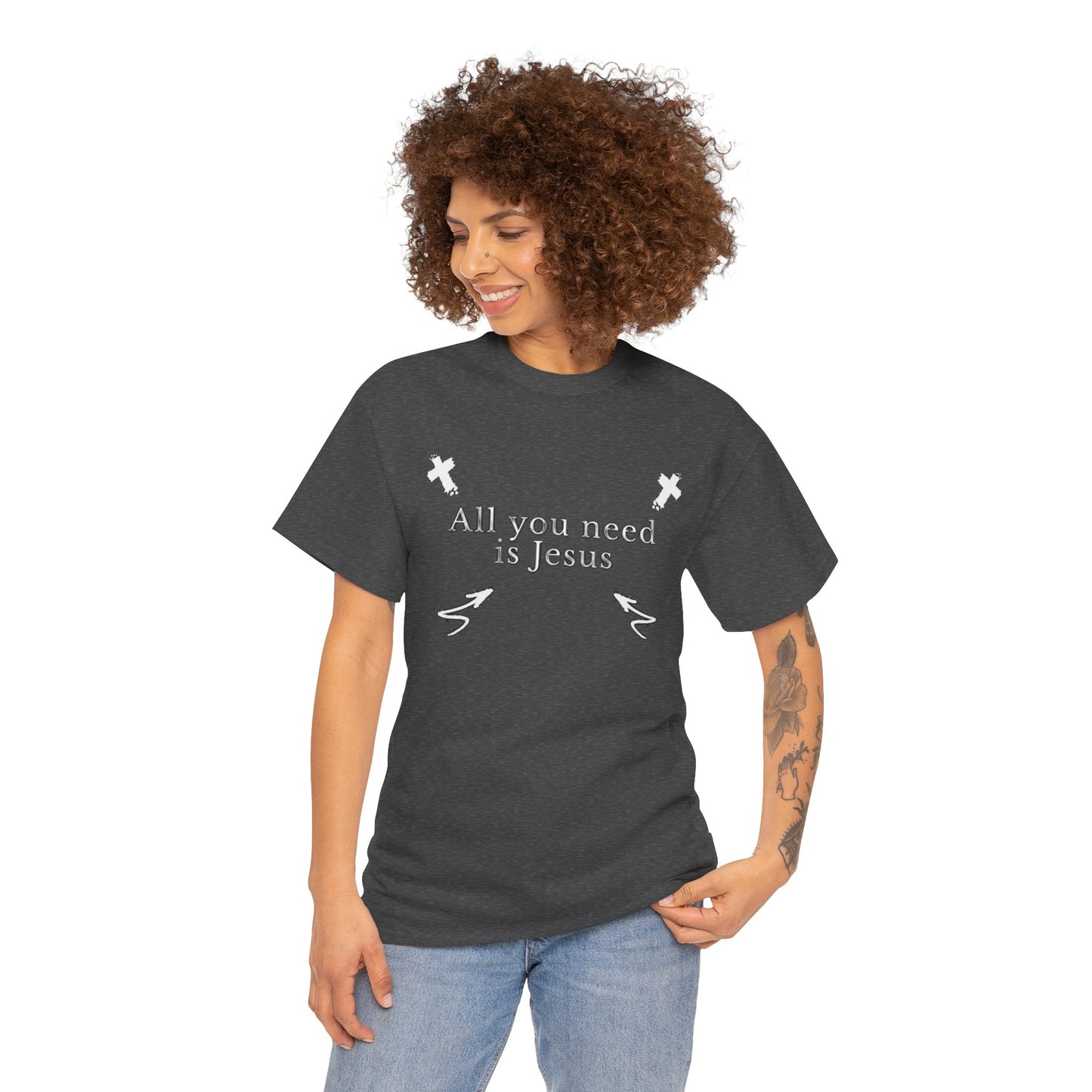 All You Need Is Jesus Tee – Simple. True. Eternal.