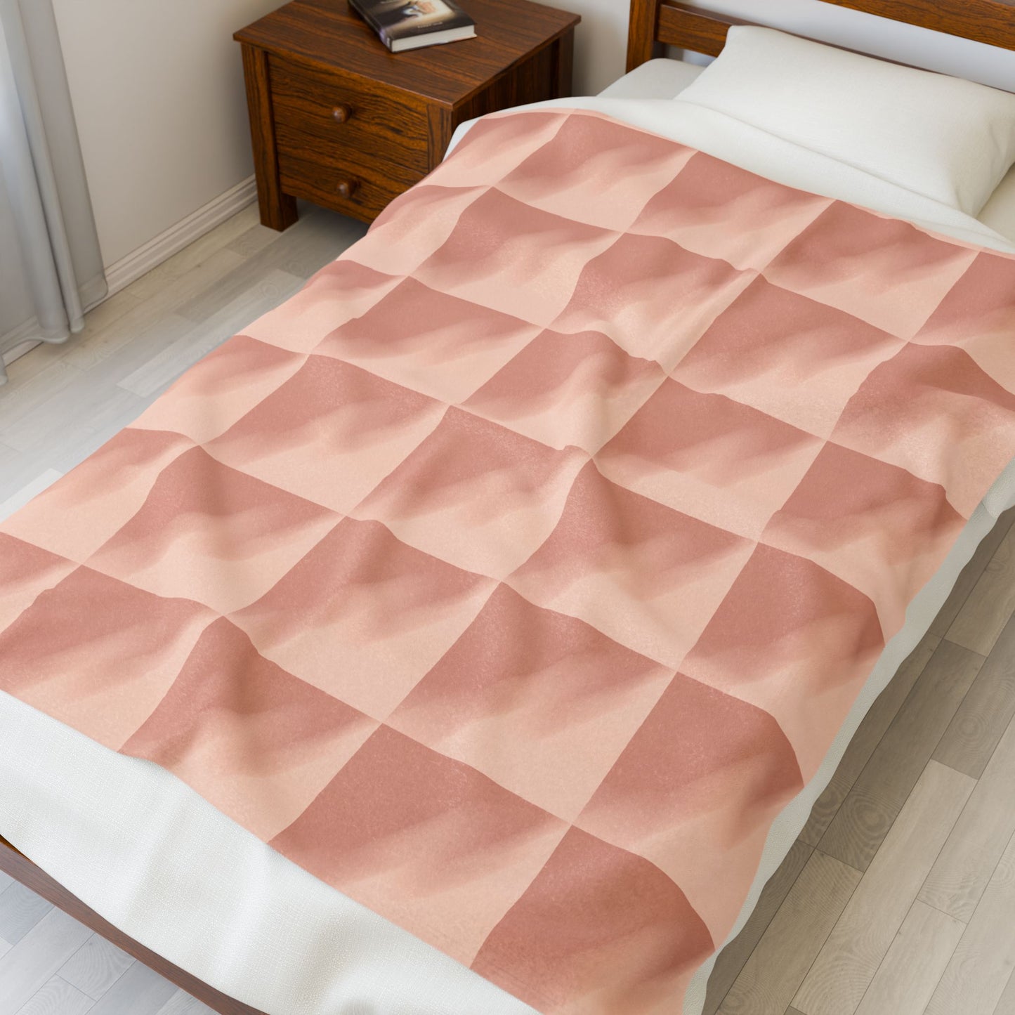 “Whispers of Clay | Plush Throw Blanket”