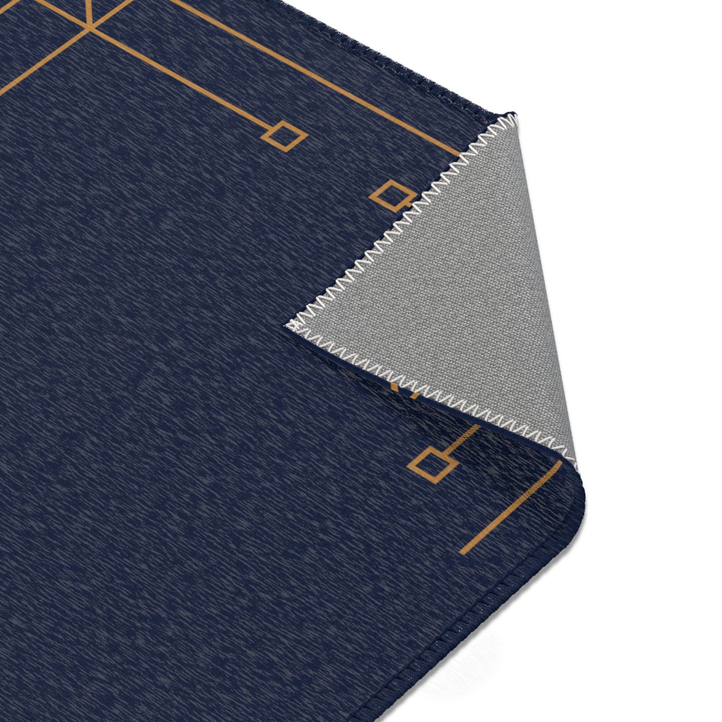 Midnight Luxe: Divine Order Border Rug