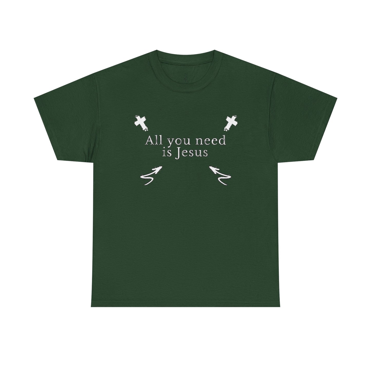 All You Need Is Jesus Tee – Simple. True. Eternal.
