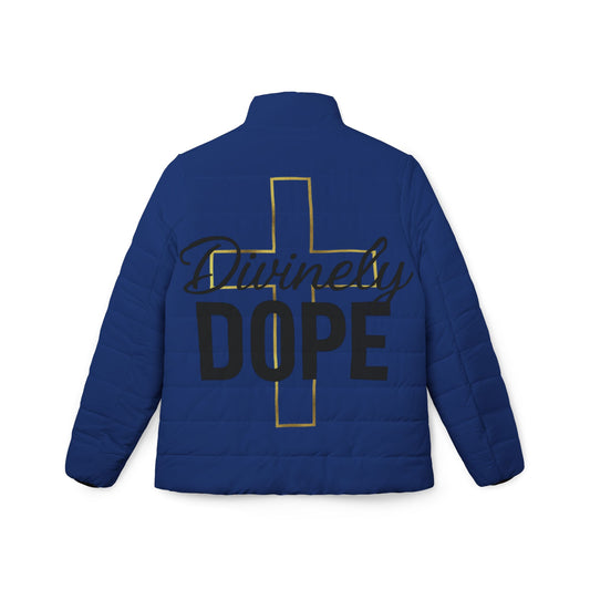 Divinely Dope Puffer Jacket – Faith Meets Street Style