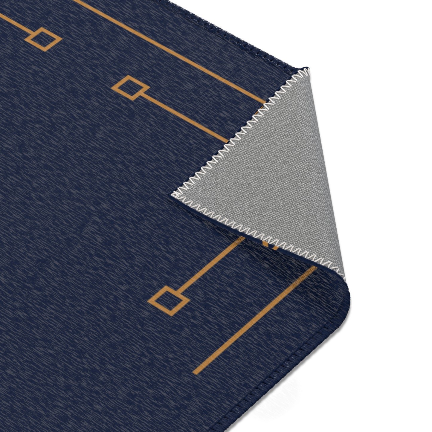 Midnight Luxe: Divine Order Border Rug