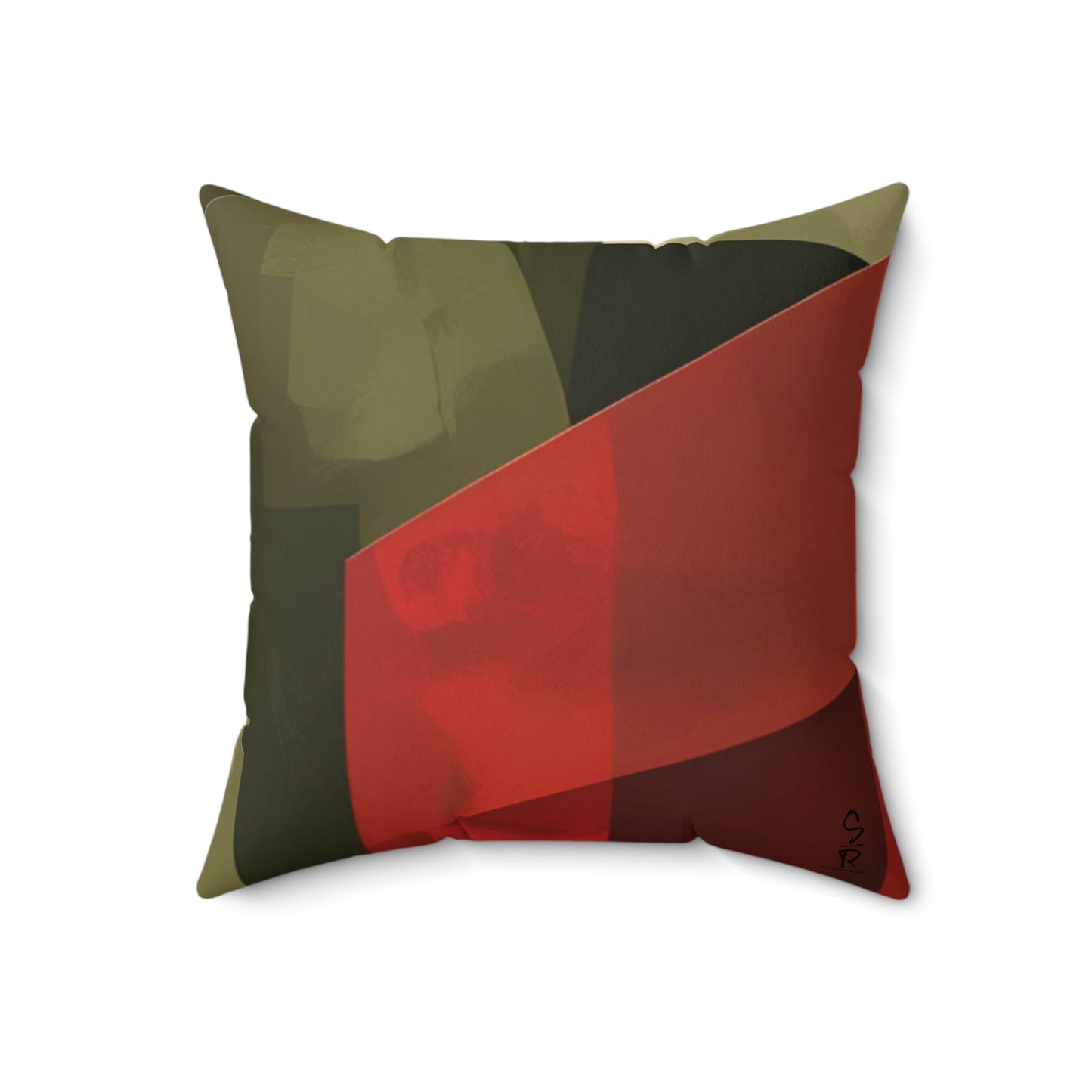 Urban Warrior: Armor & Atmosphere Throw Pillow