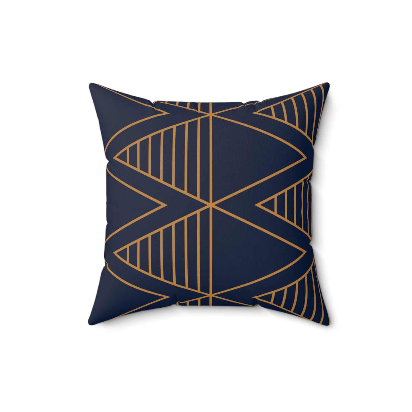 Midnight Luxe X-Line Throw Pillow