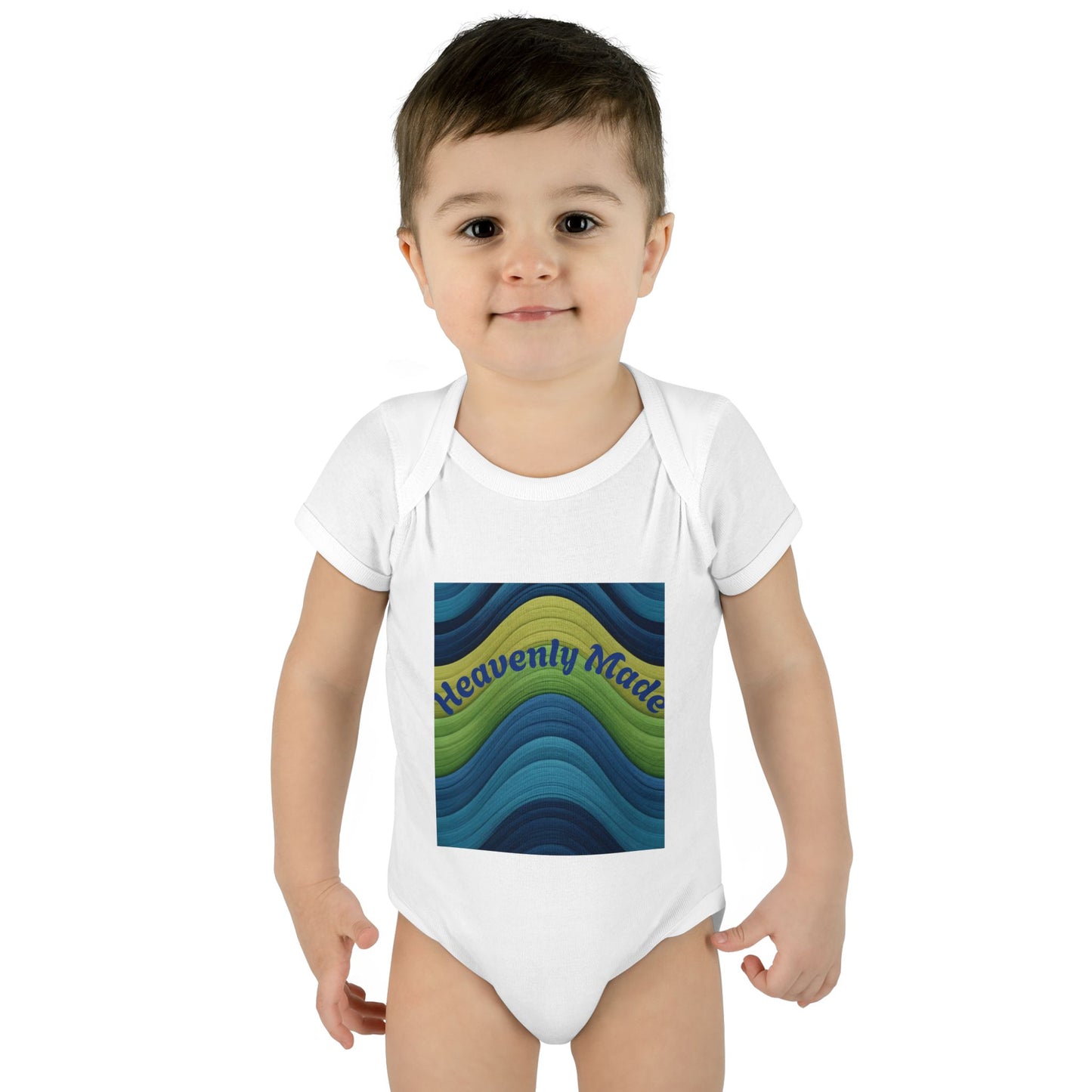 Heavenly Made Infant Bodysuit– Ocean Waves Edition