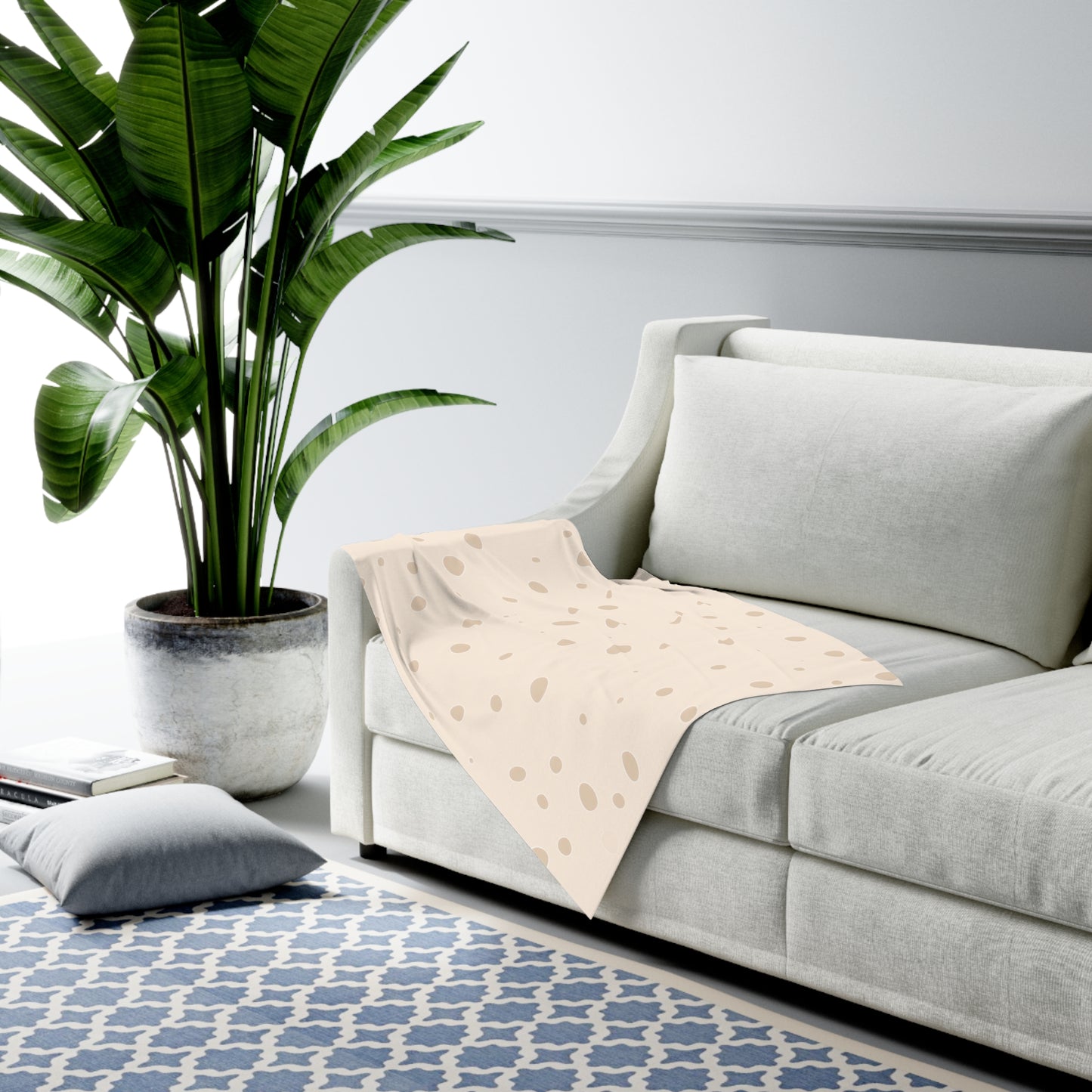 Sandstone Sprinkles Swaddle Blanket