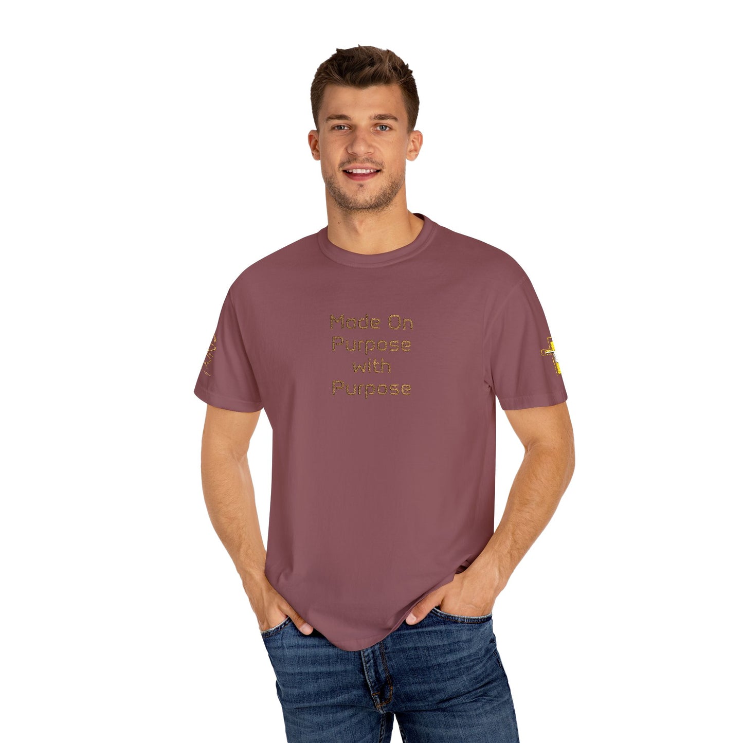 Made On Purpose with Purpose Tee – Divine Design. Intentional Walk.