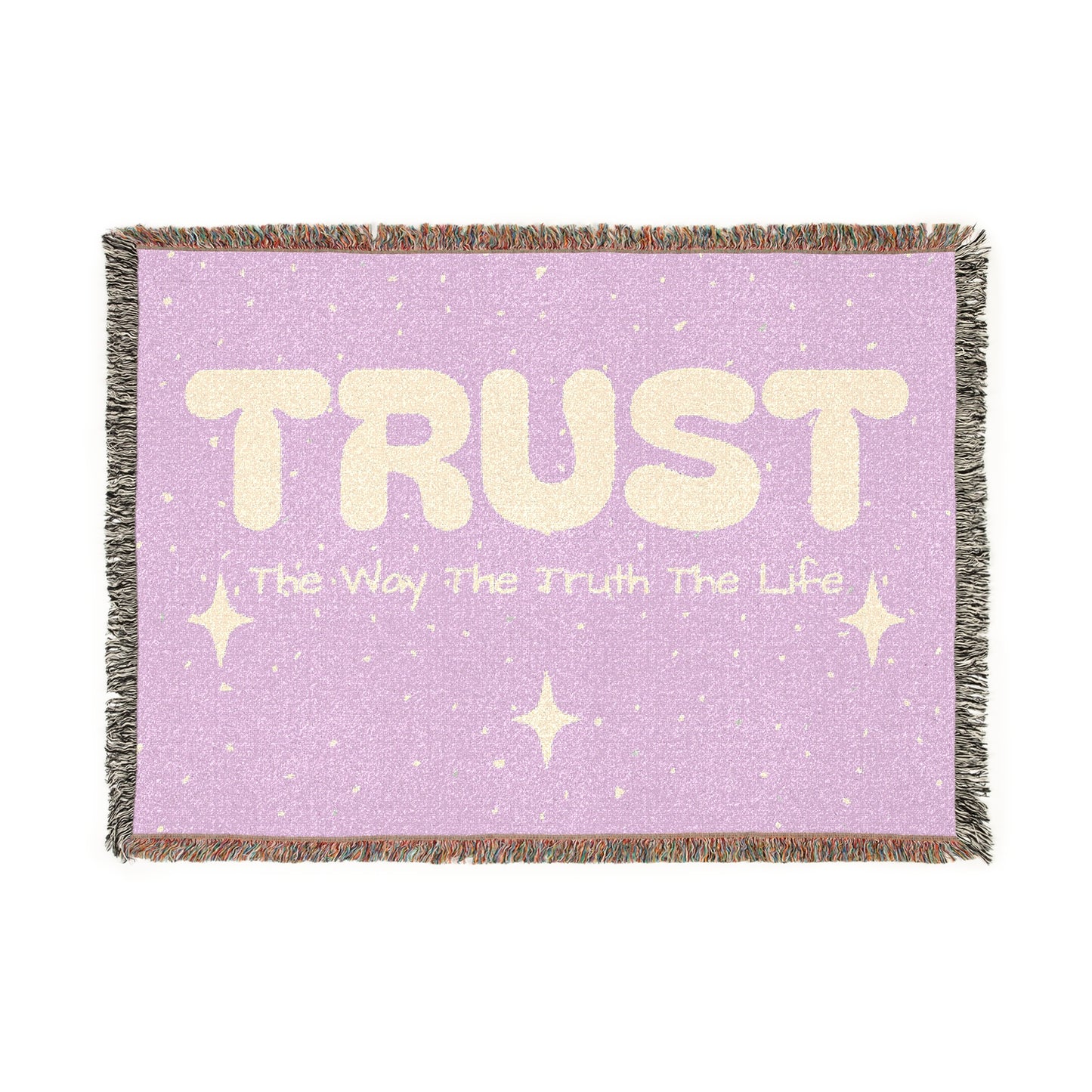 TRUST: The Way, The Truth, The Life – Woven Faith Throw