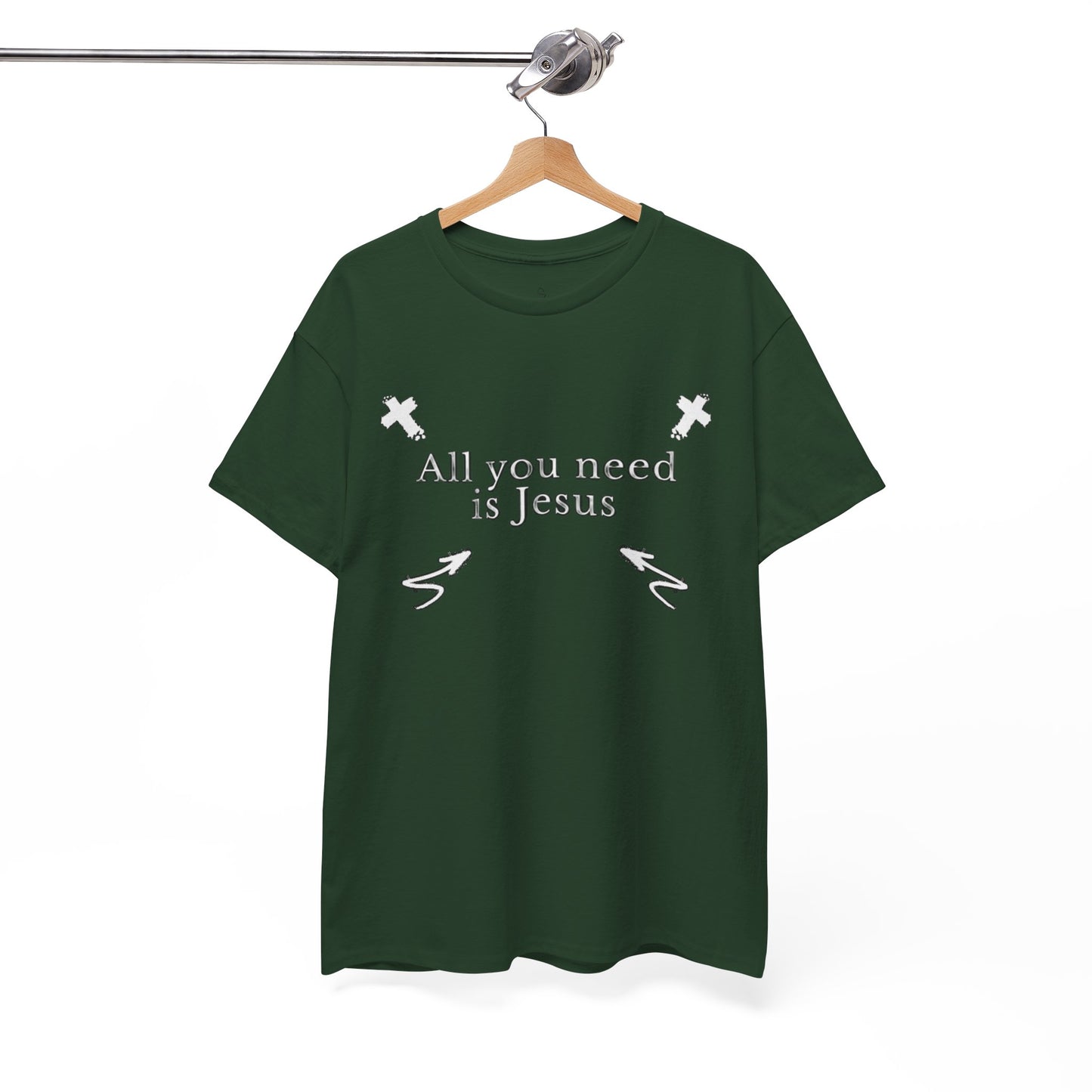 All You Need Is Jesus Tee – Simple. True. Eternal.