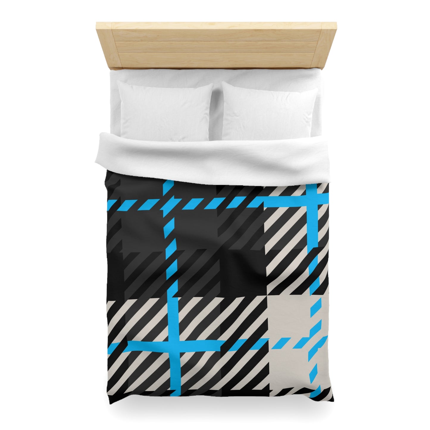 Frozen Echo Duvet Cover – Whispers of Winter Collection