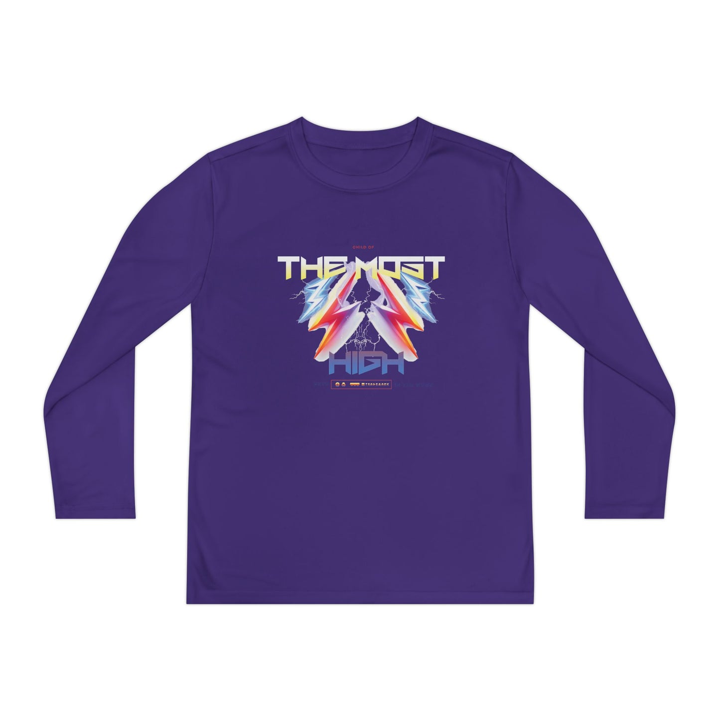 Child of the Most High – Youth Long Sleeve Tee (Unisex, Multiple Colors)