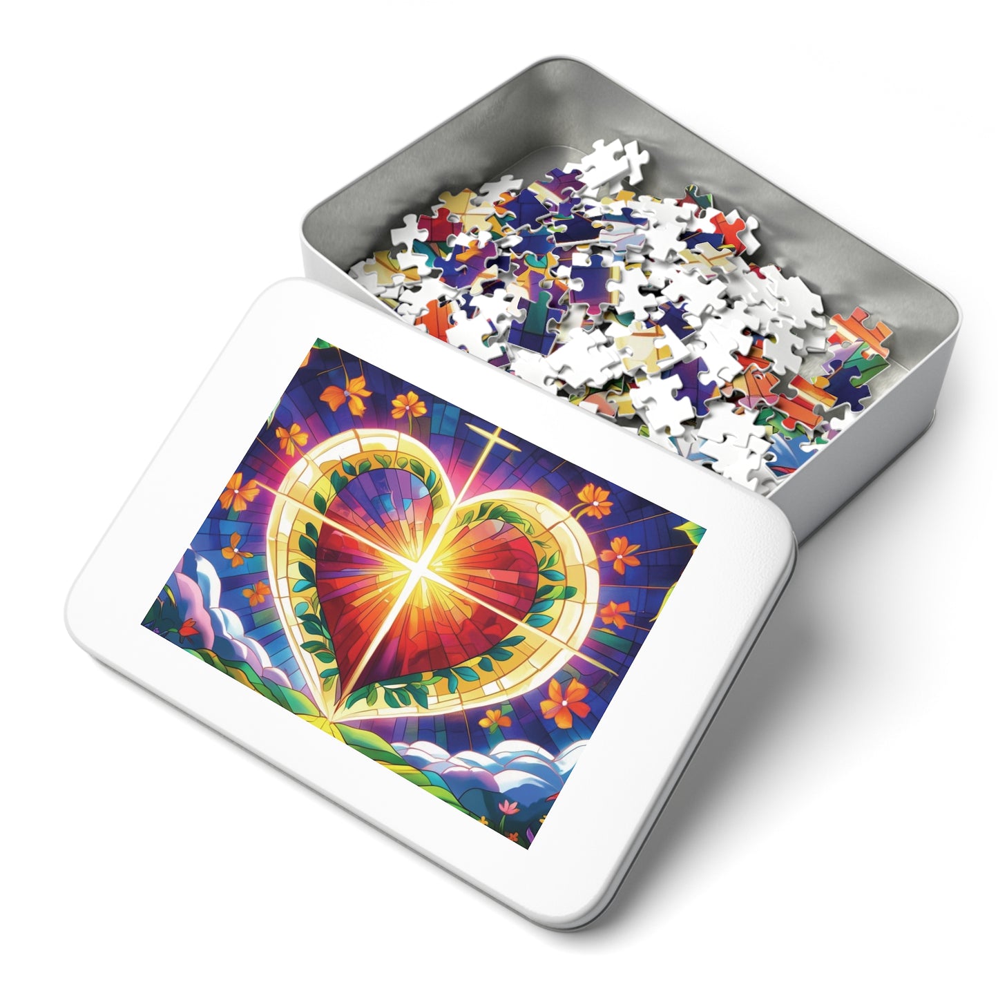 "Heaven’s Heart: Light of Love Puzzle"