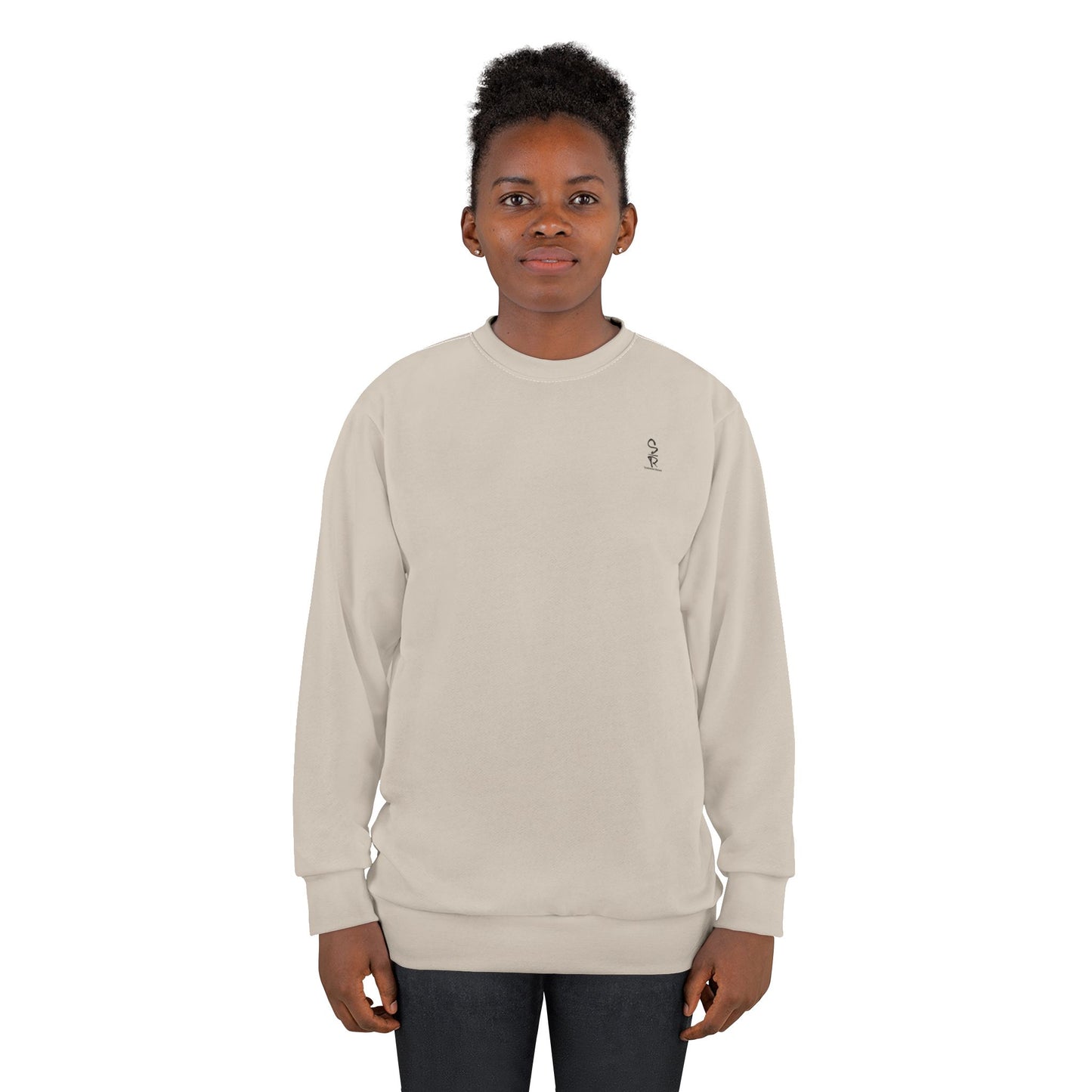 Faithful Tartan Solid Sweatshirt – Stone Beige | Whispers of Winter Collection