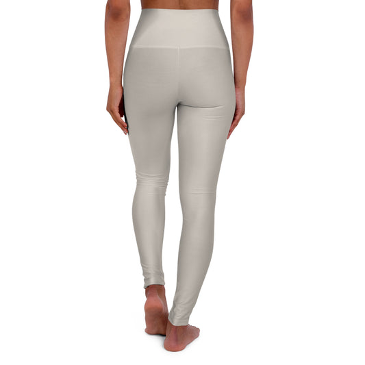 Faith in Motion: Luxe Solid Leggings – Stone Beige