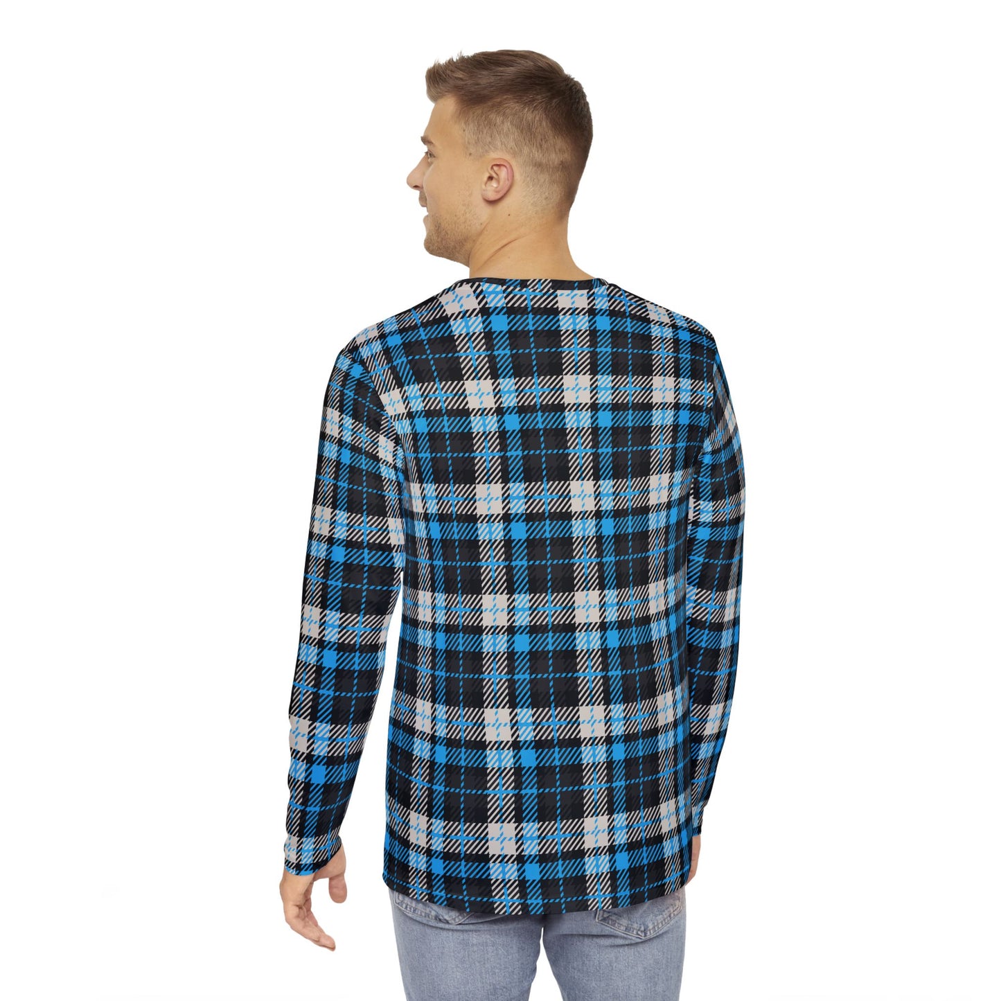 Silent Crossing Men’s Long Sleeve – Speak Nothing. Stand Bold.