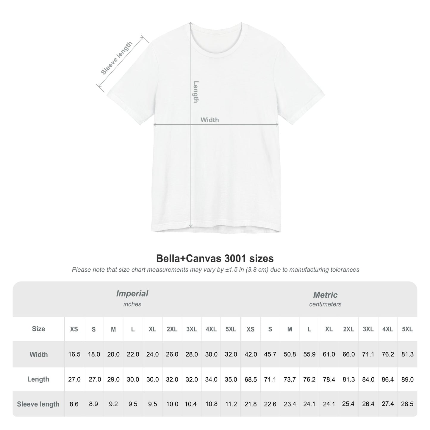 "Scattered Roses" Embroidered Logo Unisex Tee