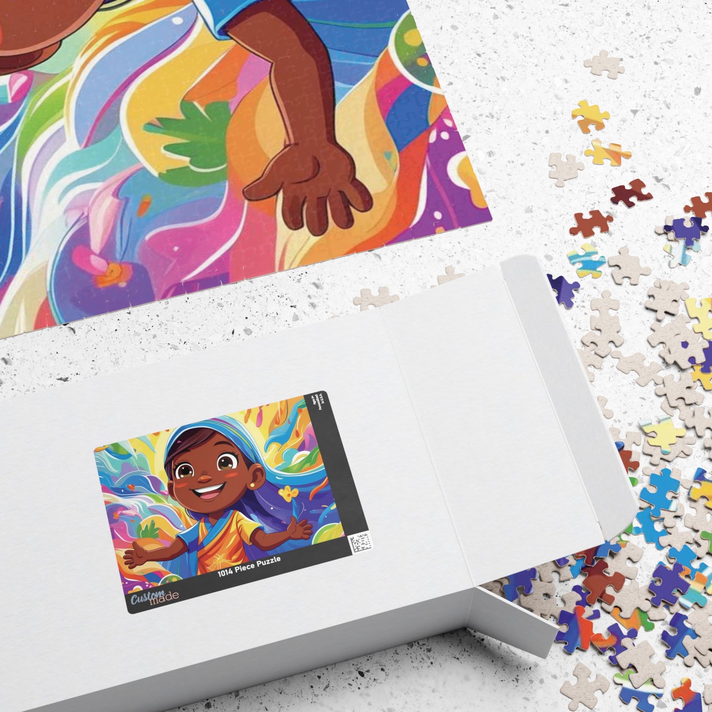 "Joyful Light: Radiant Faith Puzzle"