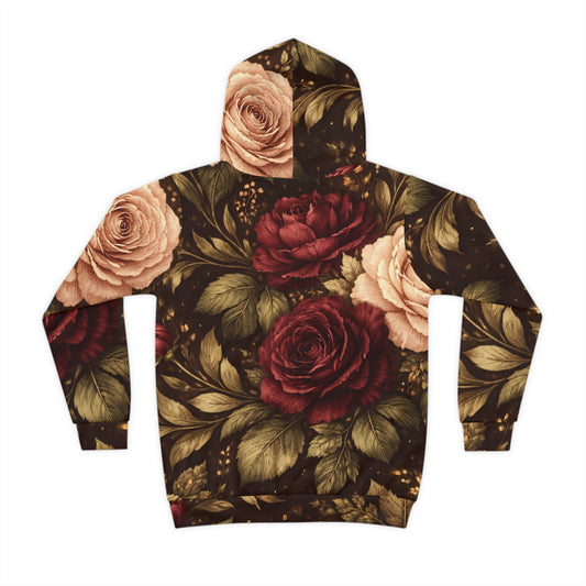 Abundance Tapestry Youth Hoodie (Unisex) | Golden Unfurling