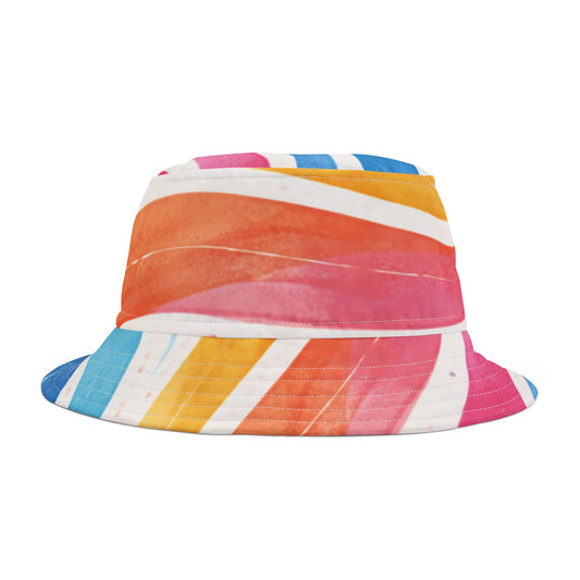 Sunburst Stripe Bucket Hat