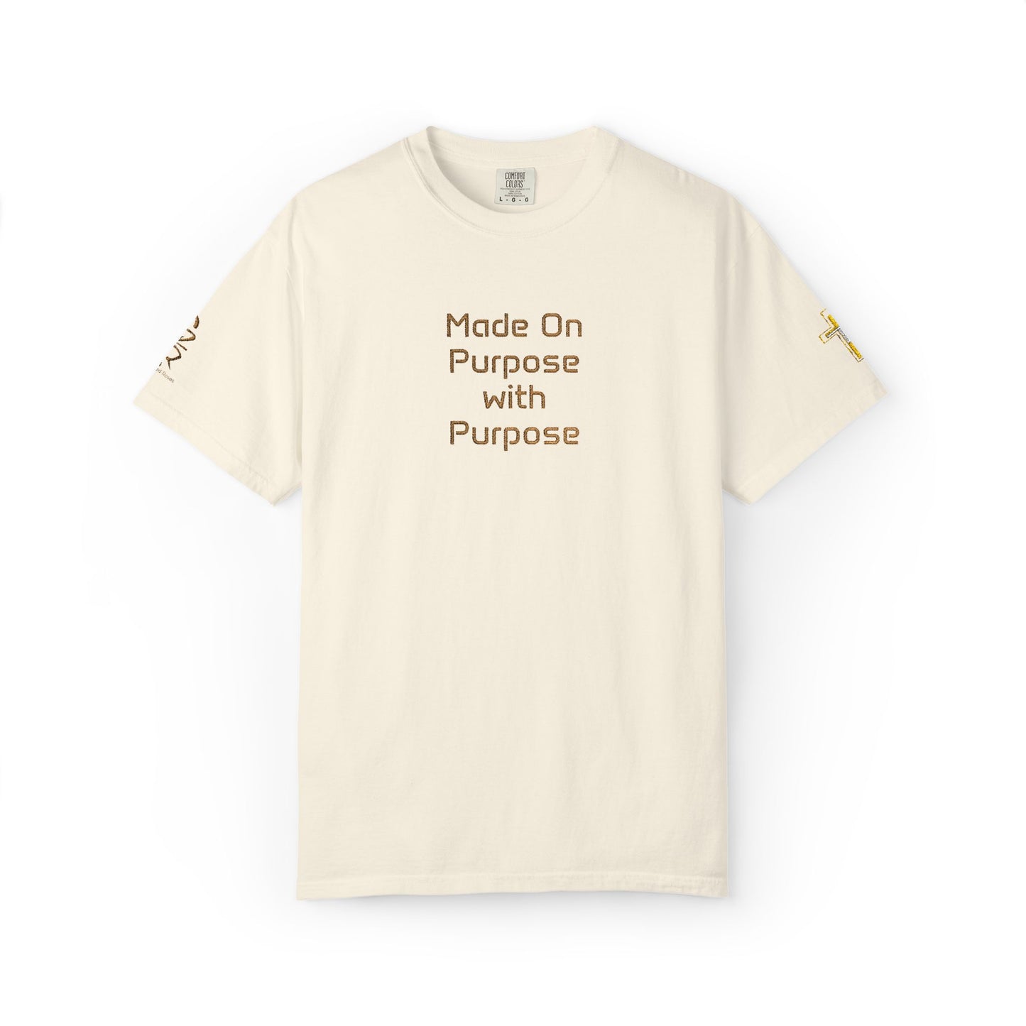 Made On Purpose with Purpose Tee – Divine Design. Intentional Walk.