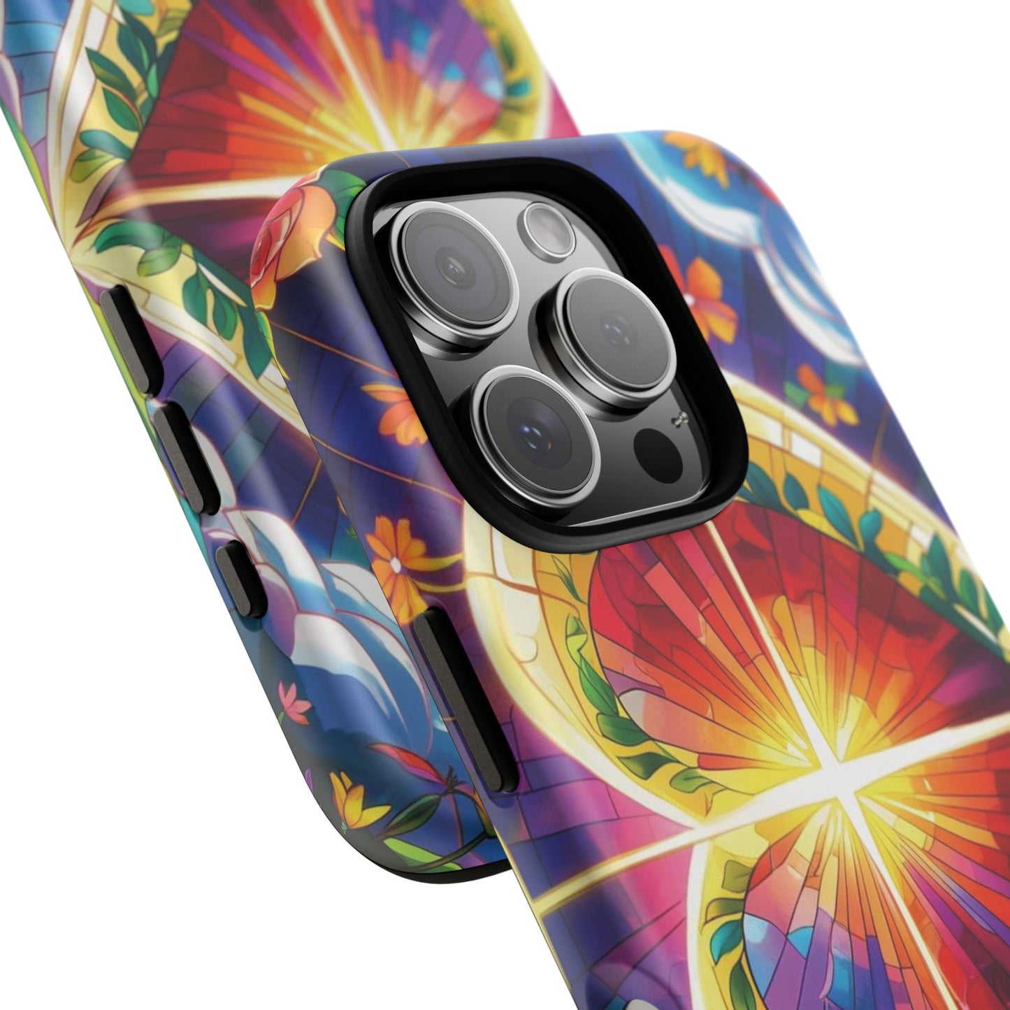 "Heart of Light" Phone Case – Stained Glass Faith Edition