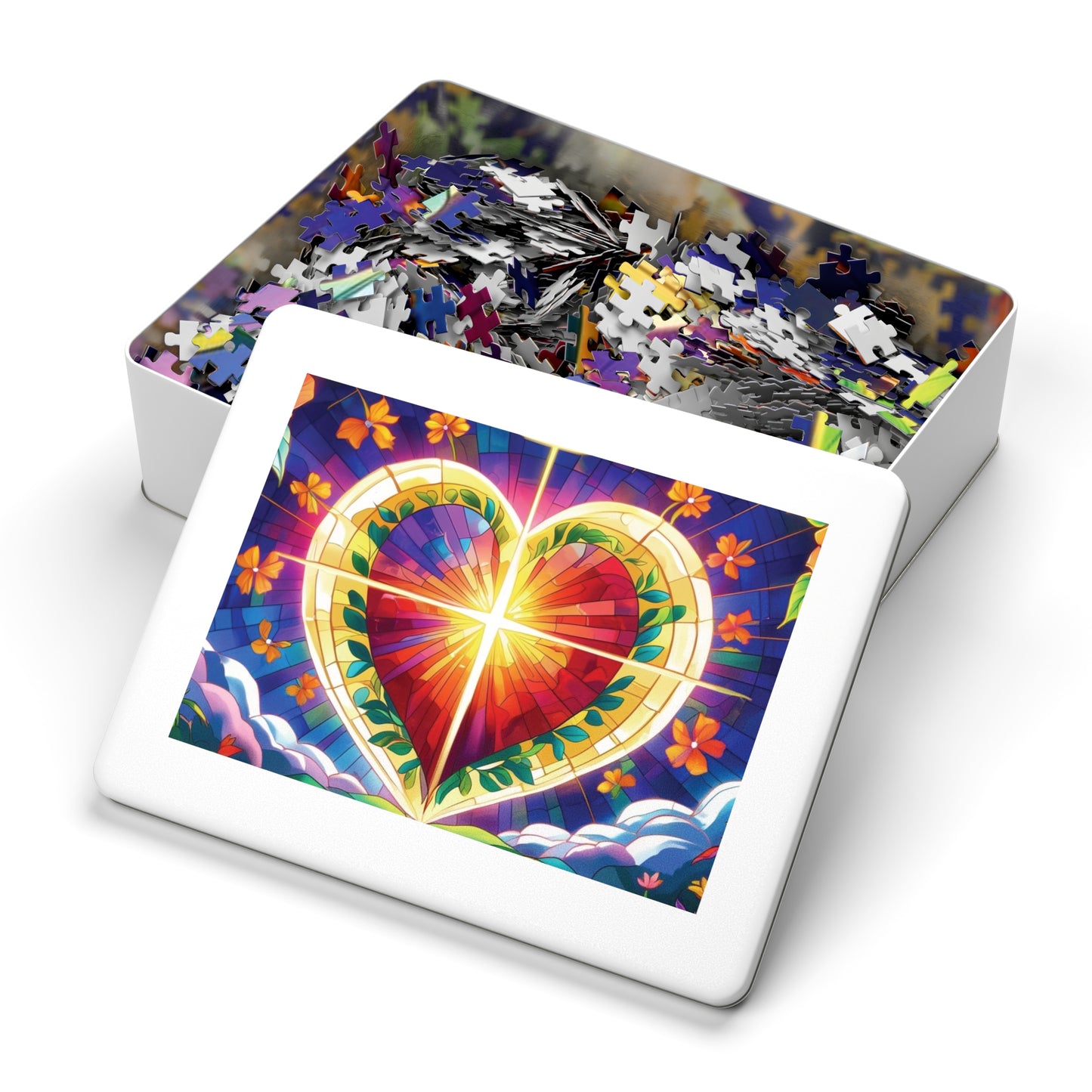 "Heaven’s Heart: Light of Love Puzzle"